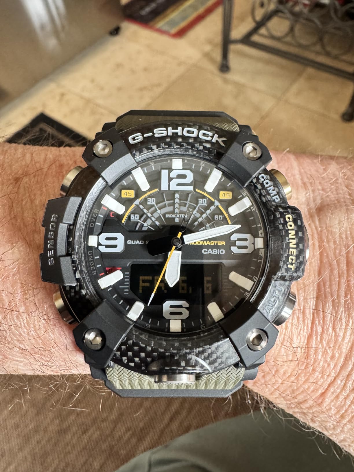 Casio GGB100-1A3 Master of G Mudmaster Men's Watch Green 55mm Carbon customer photo 2