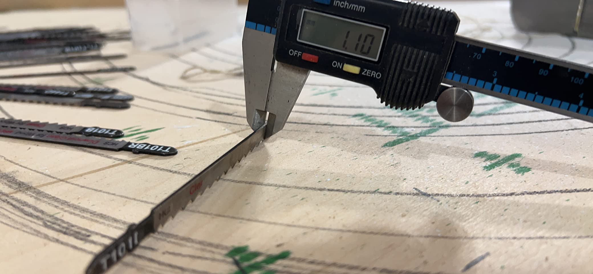 50 Piece Contractor Jigsaw Blades Set with Storage Case, Assorted T-Shank Jig Saw Blades for Wood, Plastic and Metal Cutting(T118A,T118B,T101AO,T101B,T101BR,T144D) customer photo 1