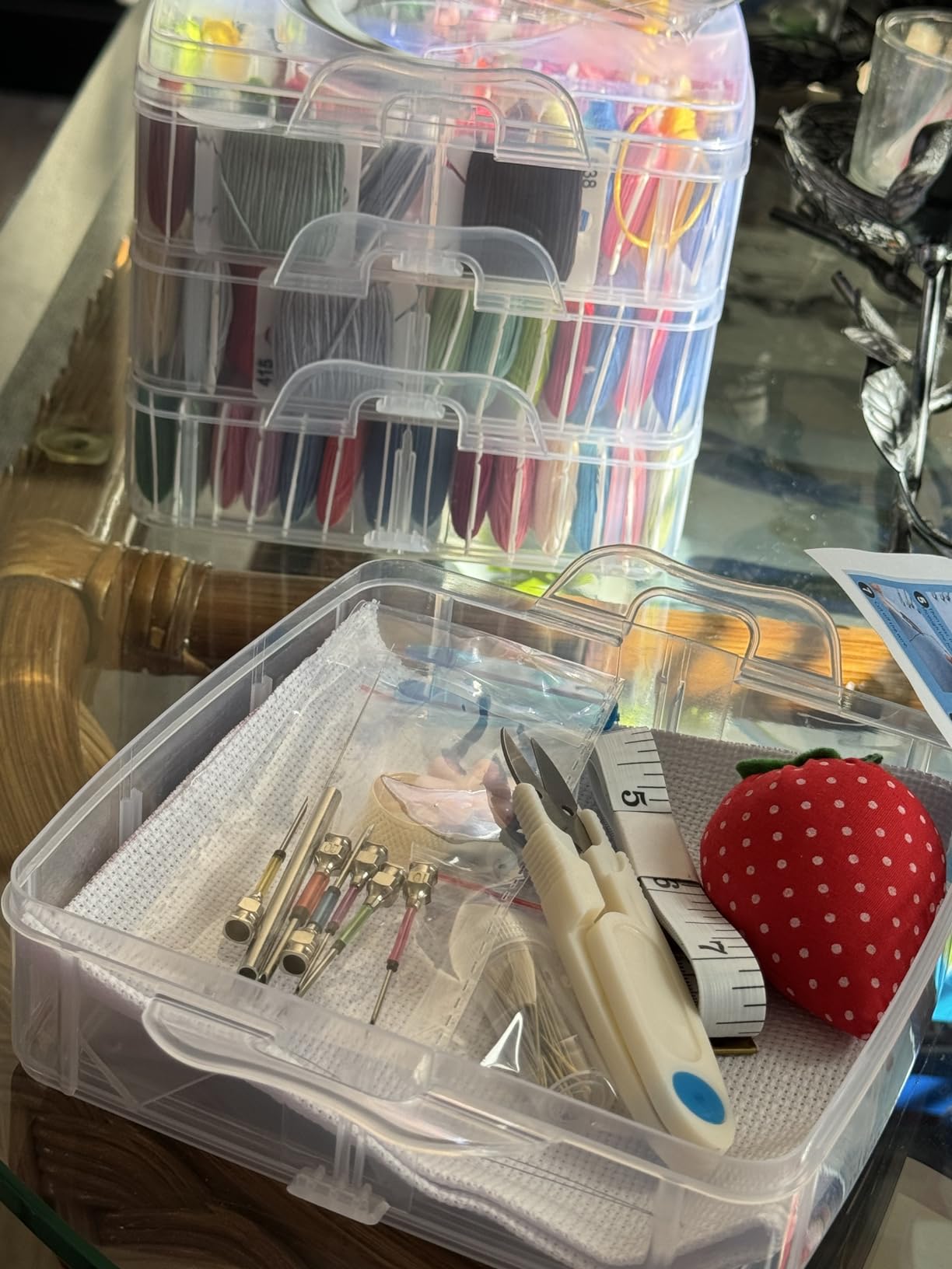 JUPEAN 156 PCS Punch Needle Kit Punch Needle Embroidery Kit Needle Punch customer photo 1