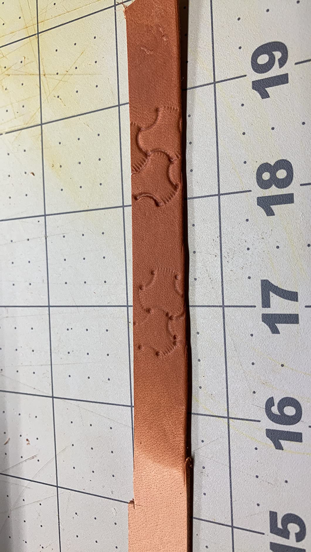 Jupean 6 Pcs Leather Stamps Leather Stamping Tools Leather Stamping Kit customer photo 2
