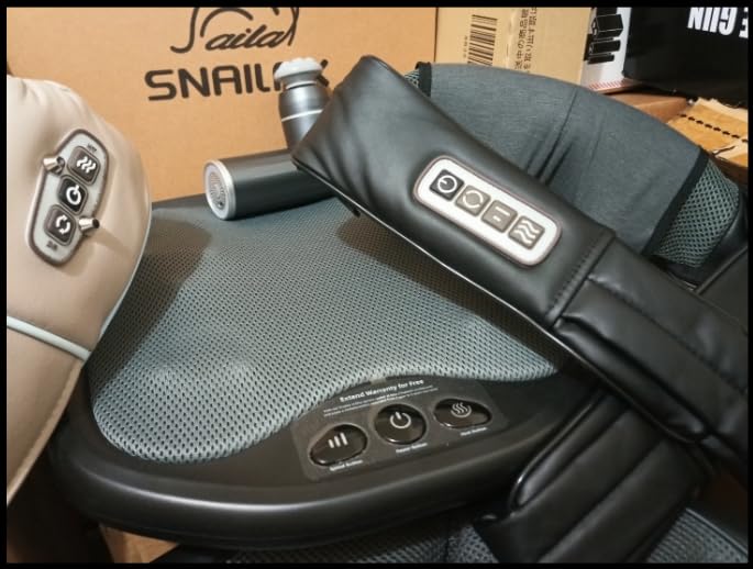 Snailax Shiatsu Foot Massager with Heat, FSA Eligible Massage Tools customer photo 2