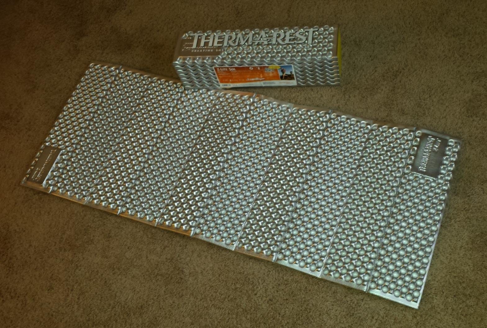 Therm-a-Rest Z Lite Sol Camping and Backpacking Sleeping Pad customer photo 1