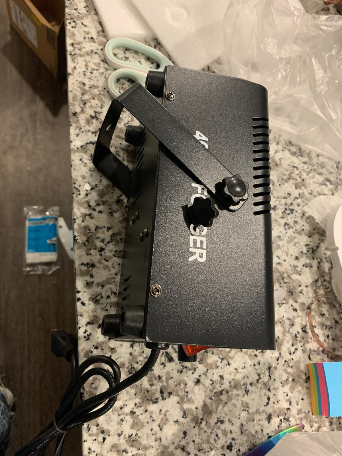 VIRFUN Fog Machine, Smoke Machine with Remote Control for Halloween, Party customer photo 1