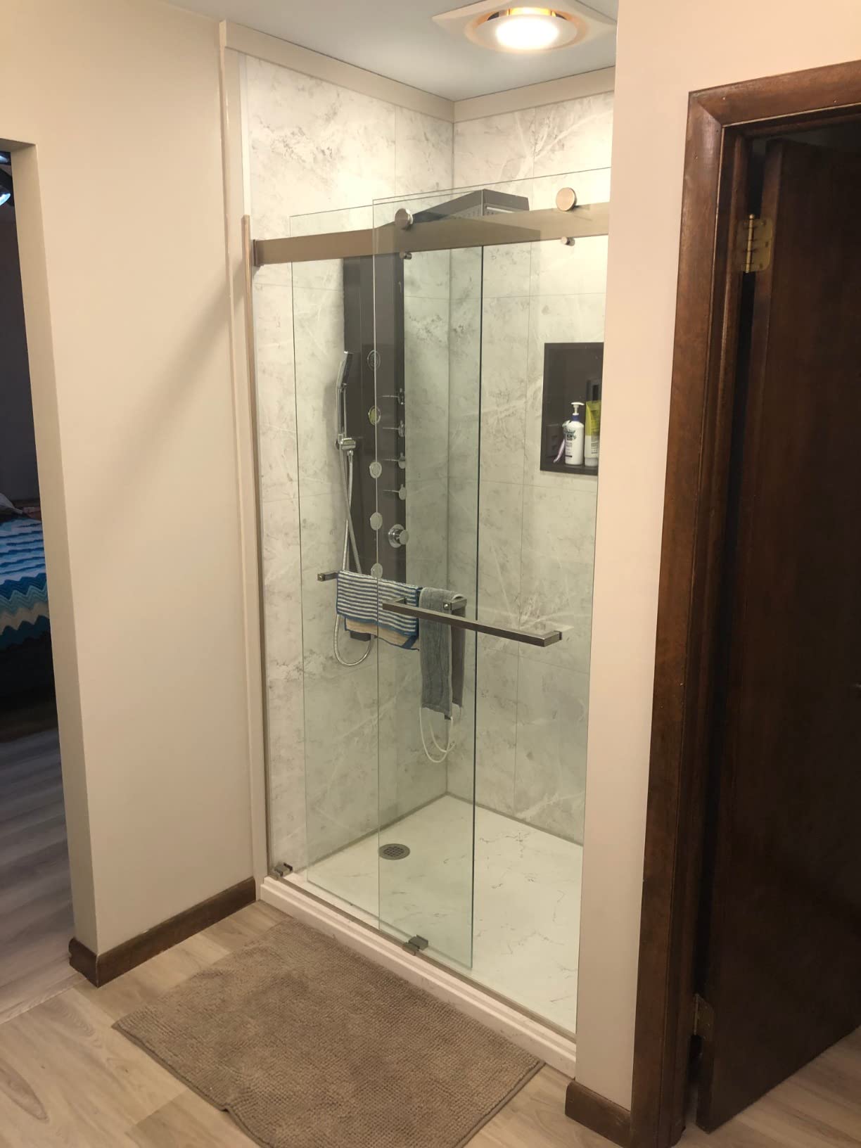 ROVOGO Shower Panel Tower System - Use 4 Shower Modes at the Same Time customer photo 1