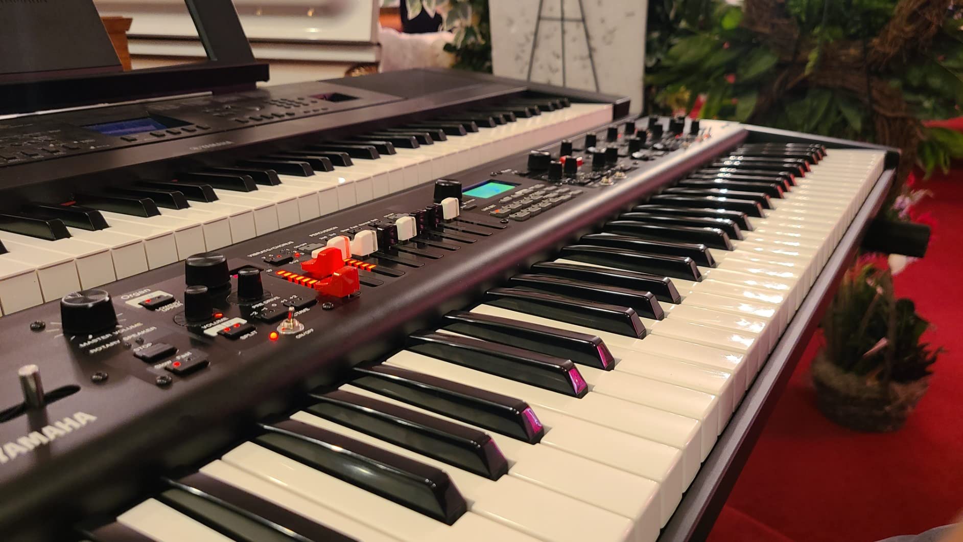 Yamaha YC61 61-Key, Organ Focused Stage Keyboard customer photo 1