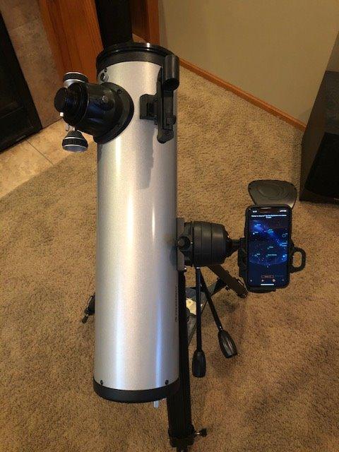 Celestron StarSense Explorer DX 130AZ Smartphone Guided Newtonian Telescope | Smartphone App Sky Navigation, Parabolic Reflector Telescope & Premium Mount, DeepSky Viewing, Perfect for Backyard Astronomy customer photo 2