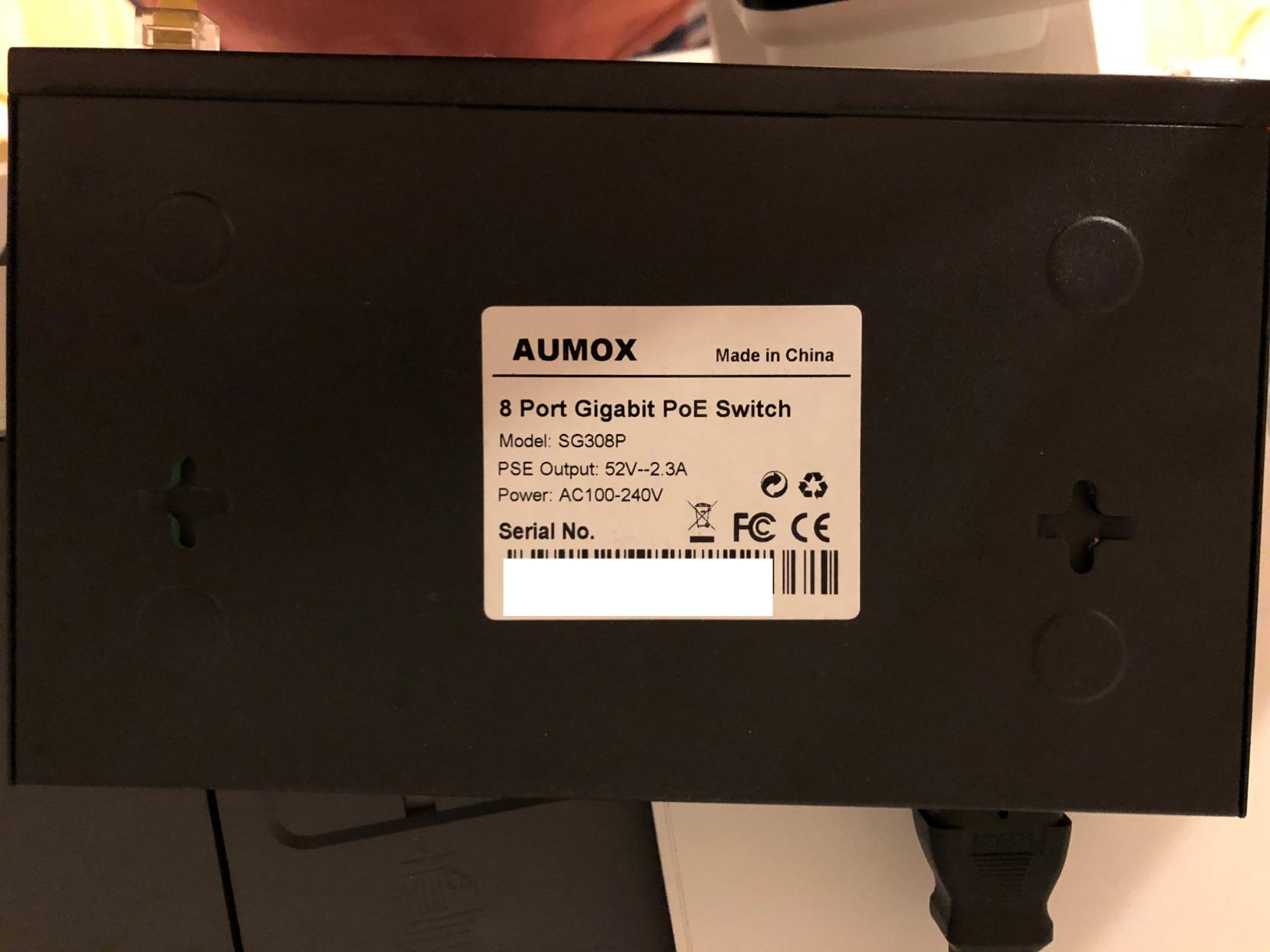 All 8 Port Gigabit PoE Switch 120W Ethernet Unmanaged Switch customer photo 1