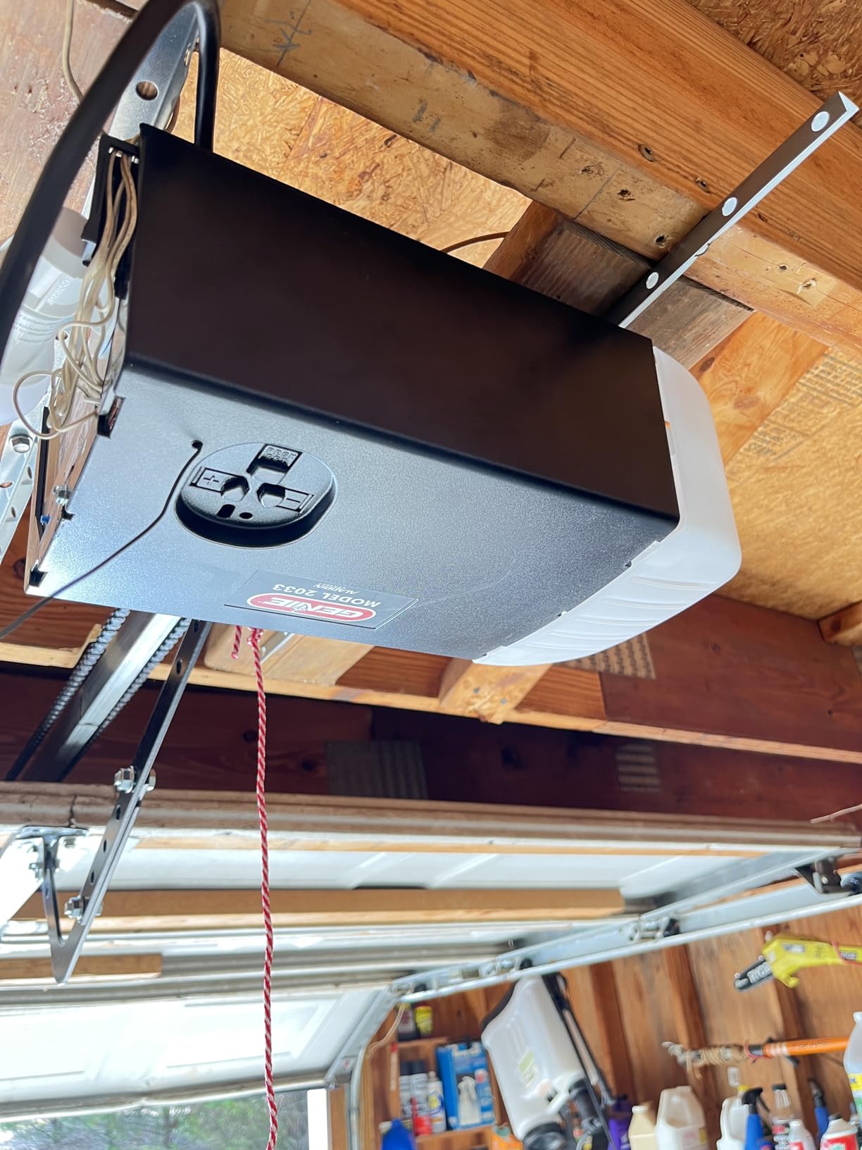 Genie Chain Glide Connect Essentials Smart Garage Door Opener, 2033-LO customer photo 1
