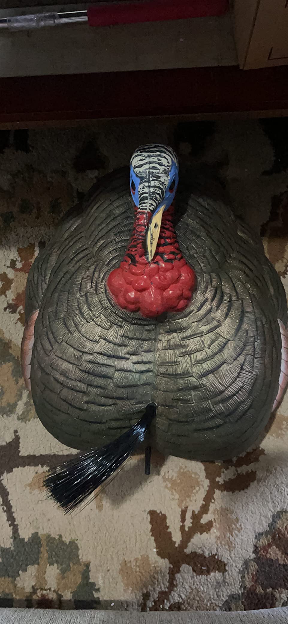 The Grind Turkey Decoys, Durable and Lifelike Turkey Decoy, Grind Reaper Quarter Body Strutter,Brown customer photo 2