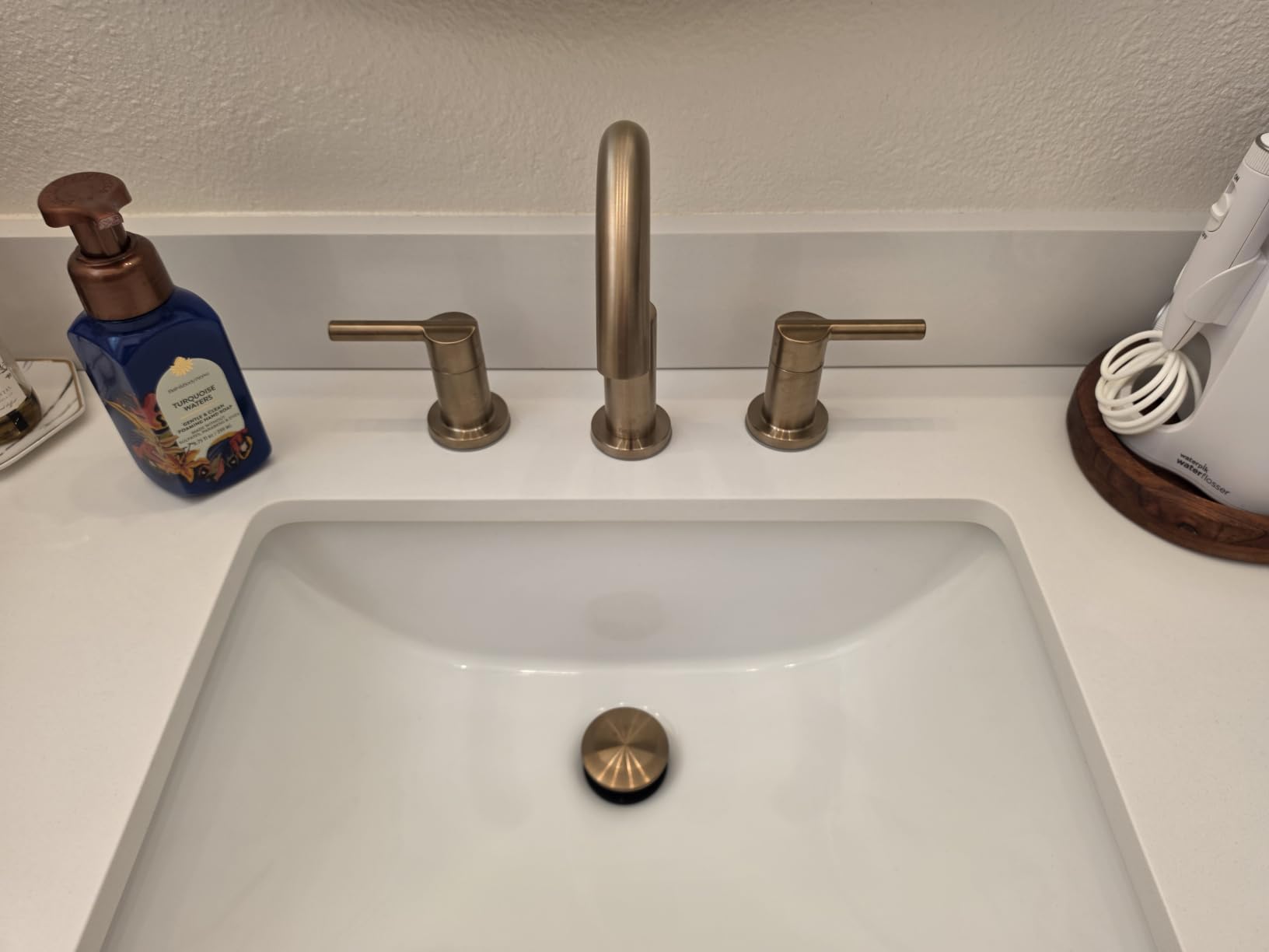 Delta Nicoli Brushed Nickel Faucet 3 Hole, 8 Inch Widespread Bathroom Sink Faucet for Vanity, Push-Pop Drain Assembly, Stainless 35749LF-SS customer photo 1