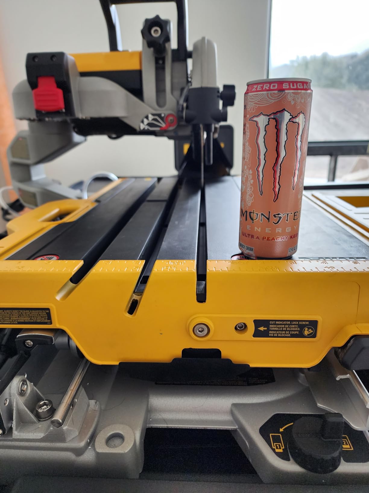 DEWALT Wet Tile Saw with Stand, 10 Inch, 15-Amp, 1,220 MWO, Corded (D36000S) customer photo 2