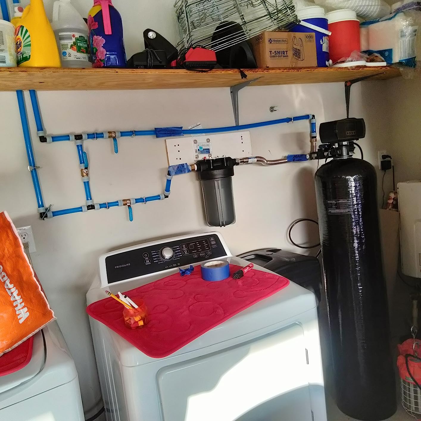Aquasure Harmony Series 48,000 Grain Water Softener with Fine Mesh Resin for Iron Removal and Pleated Sediment Pre-Filter (48,000 Grain) customer photo 2