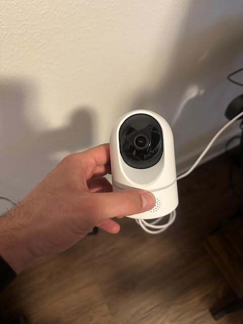 eufy Security Indoor Cam E220, Dog/Pet Camera, Pan and Tilt | 2K Wi-Fi Plug-in, AI Tracking and Alerts, Night Vision, HomeBase 3/Mini/Prof S1 Compatible, Voice Assistant Support customer photo 1