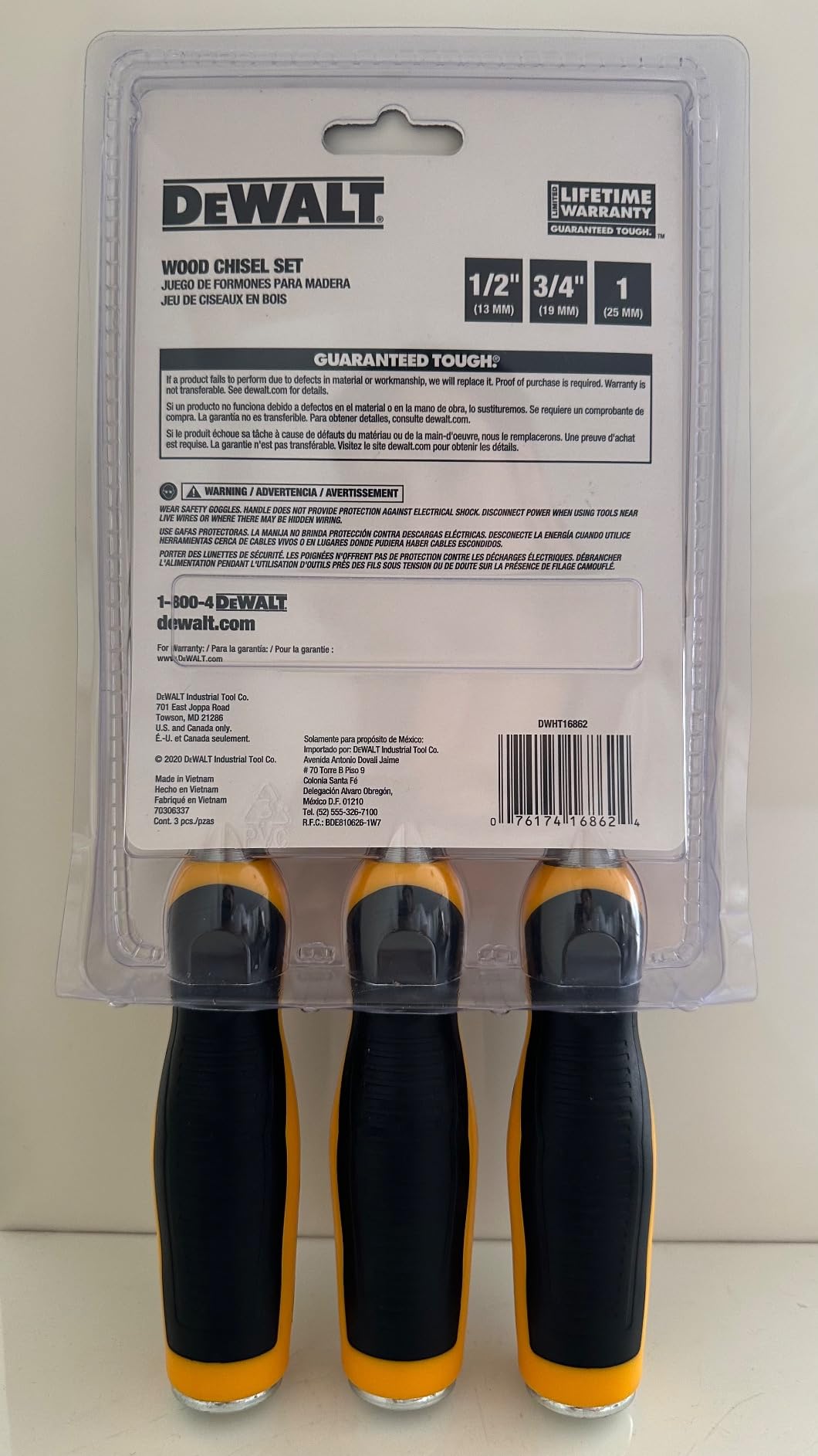 Dewalt Pro Wood Chisel Set 3 Piece customer photo 2
