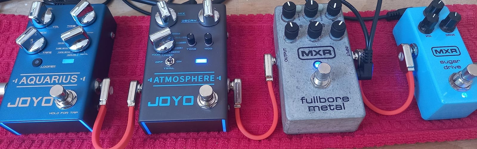 JOYO Multi-Mode Delay & Looper Guitar Pedal, 8 Effects incl. Galaxy/Tape Echo with Tap Tempo & 5-Min Loop (Aquarius R-07) customer photo 1