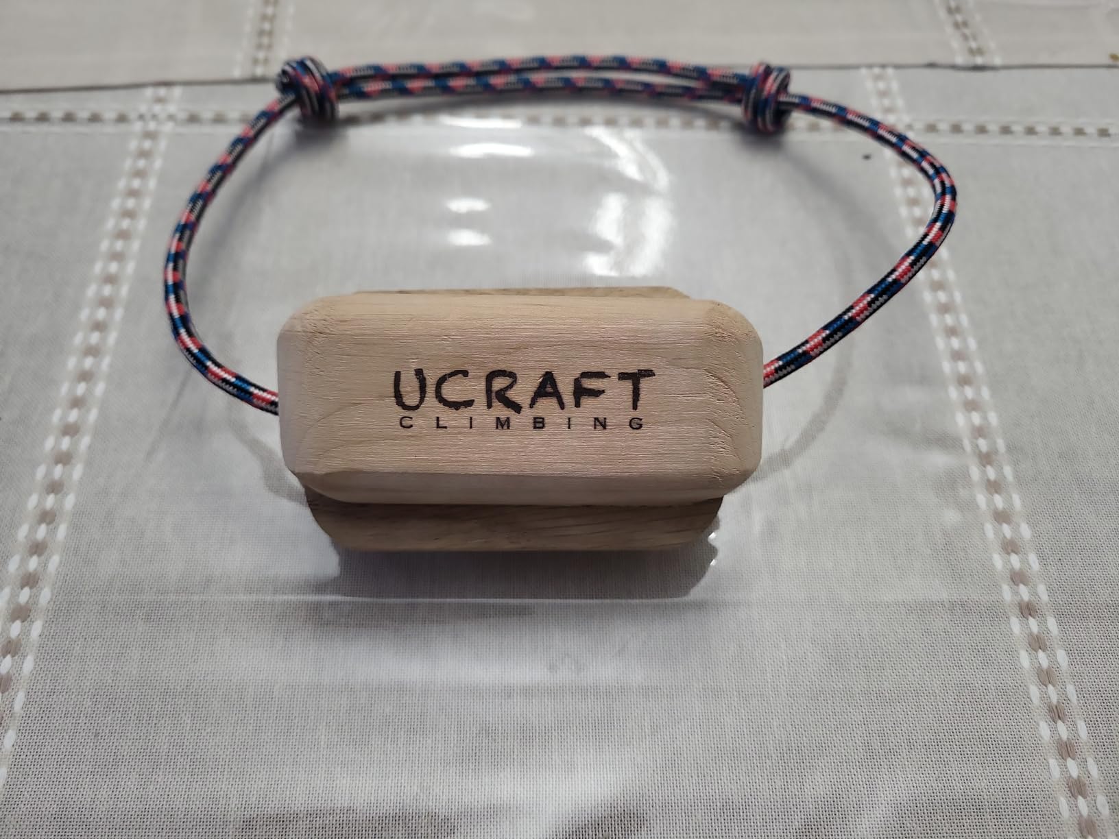 Ucraft Pocket-Sized Climbing Hangboard. Portable Fingerboard for Training and Warm-up customer photo 2