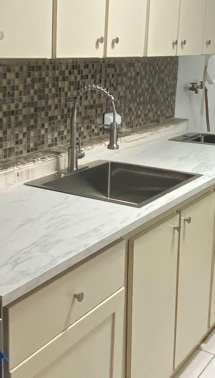 Lordear 33 Inch Drop In Kitchen Sink Workstation All In One SUS304 16 Gauge Stainless Steel 33x22 Drop In Sinks Single Bowl Handmade Above the Counter customer photo 1