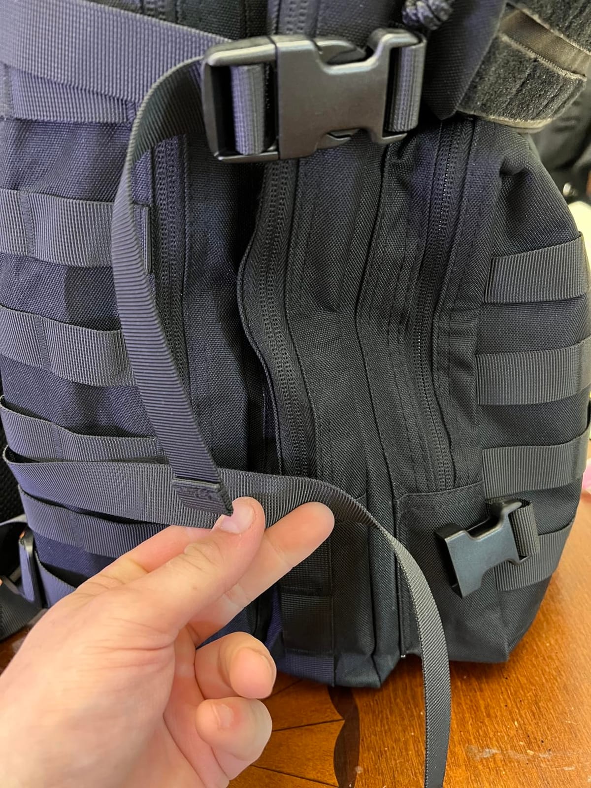 QT&QY 45L Military Tactical Backpacks Molle Army Assault Pack 3 Day Bug Out Bag Hiking Treeking Rucksack… customer photo 2