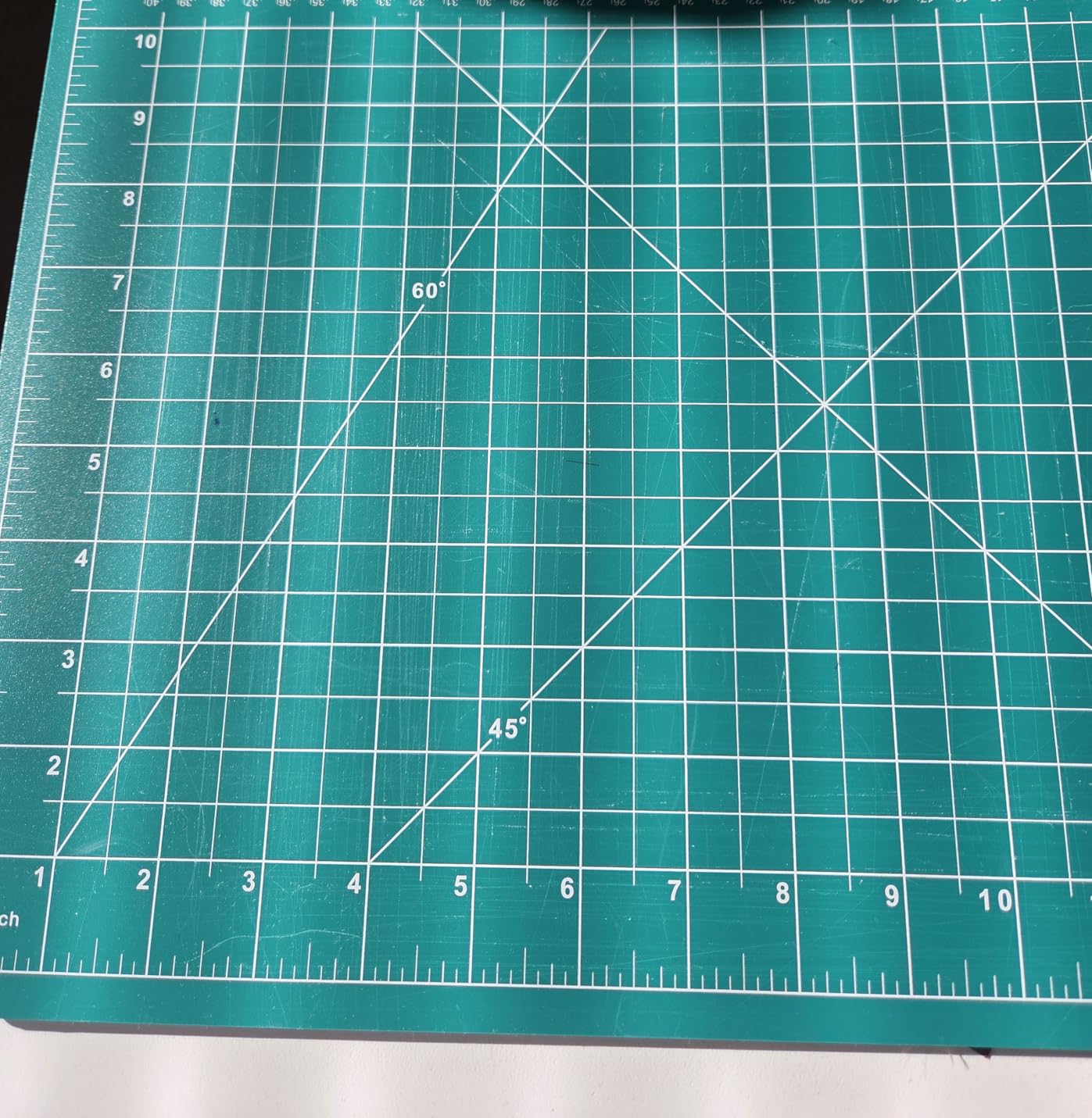 anezus Self Healing Sewing Mat, 12inch x 18inch Rotary Cutting Mat Double Sided 5-Ply Craft Cutting Board for Sewing Crafts Hobby Fabric Precision Scrapbooking Project customer photo 1