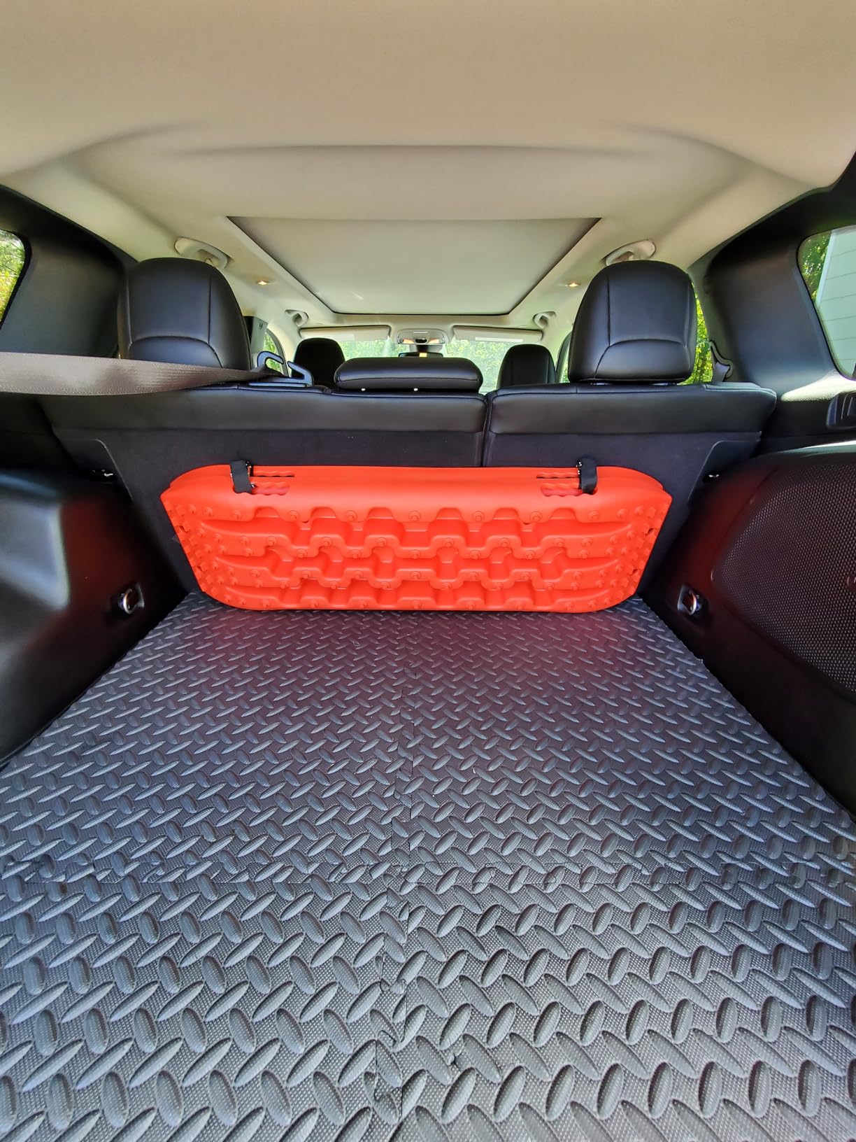 X-BULL New Recovery Traction Tracks Tire Ladder for Sand Snow Mud 4WD (Orange) customer photo 1