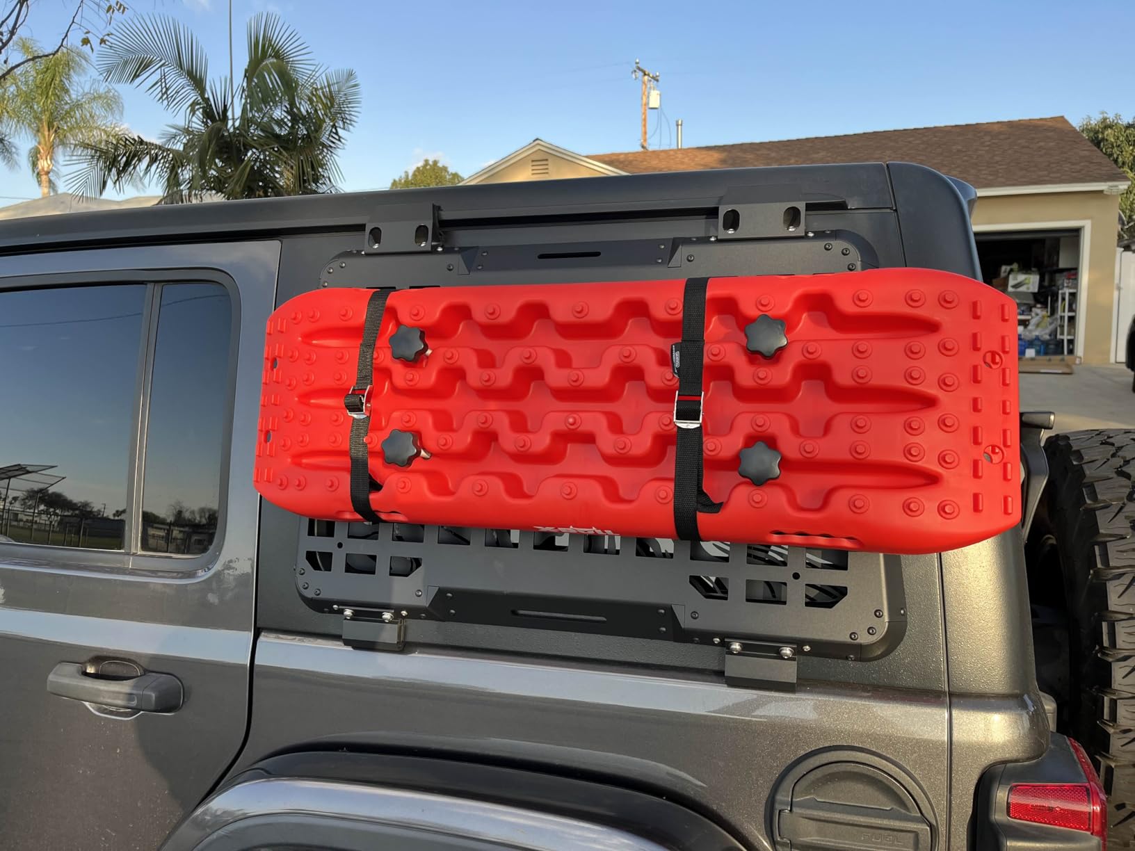 X-BULL New Recovery Traction Tracks Tire Ladder for Sand Snow Mud 4WD (Orange) customer photo 2