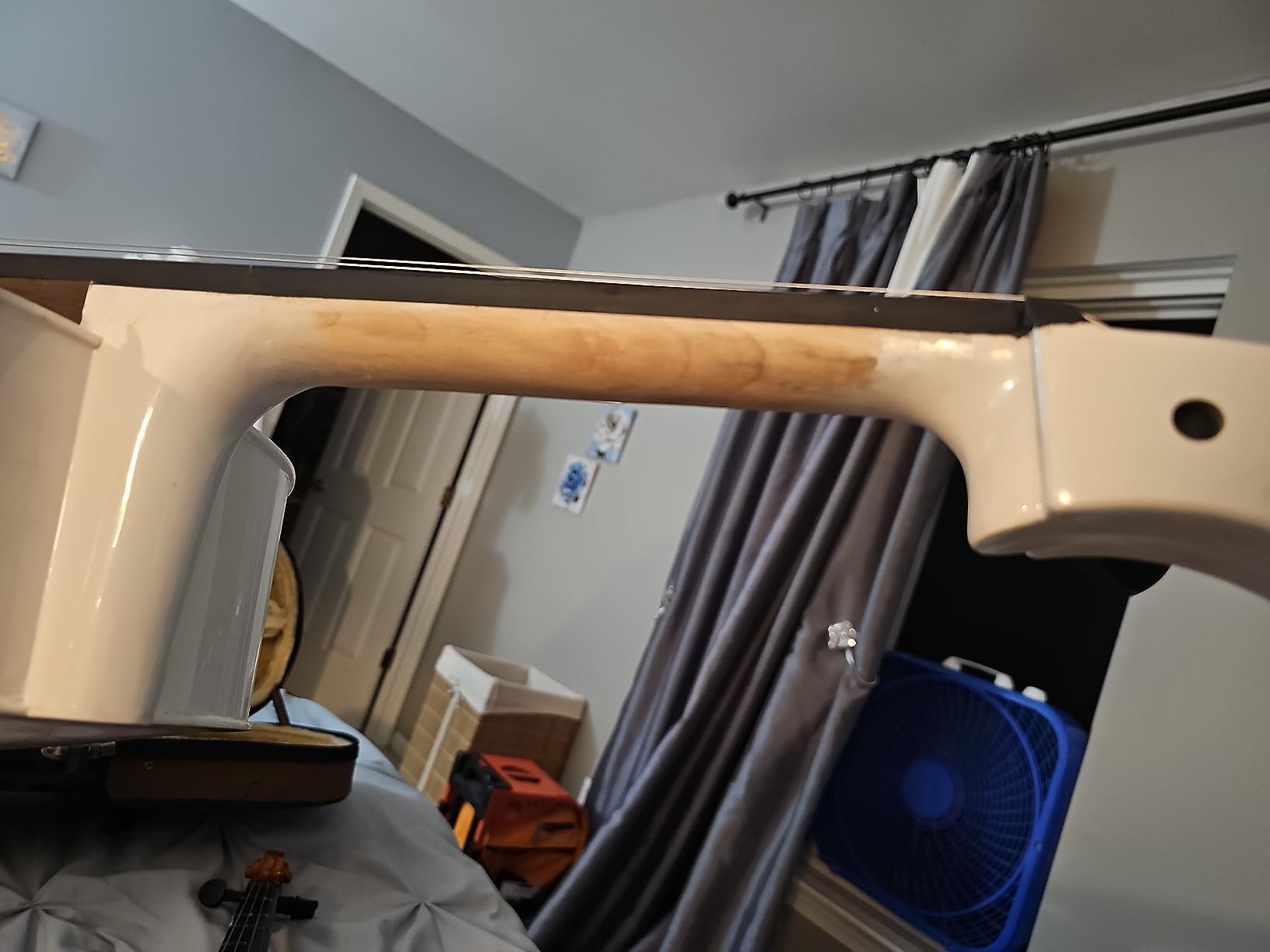 4/4 Acoustic Cello with Case,Bow,Rosin (Matte) customer photo 2