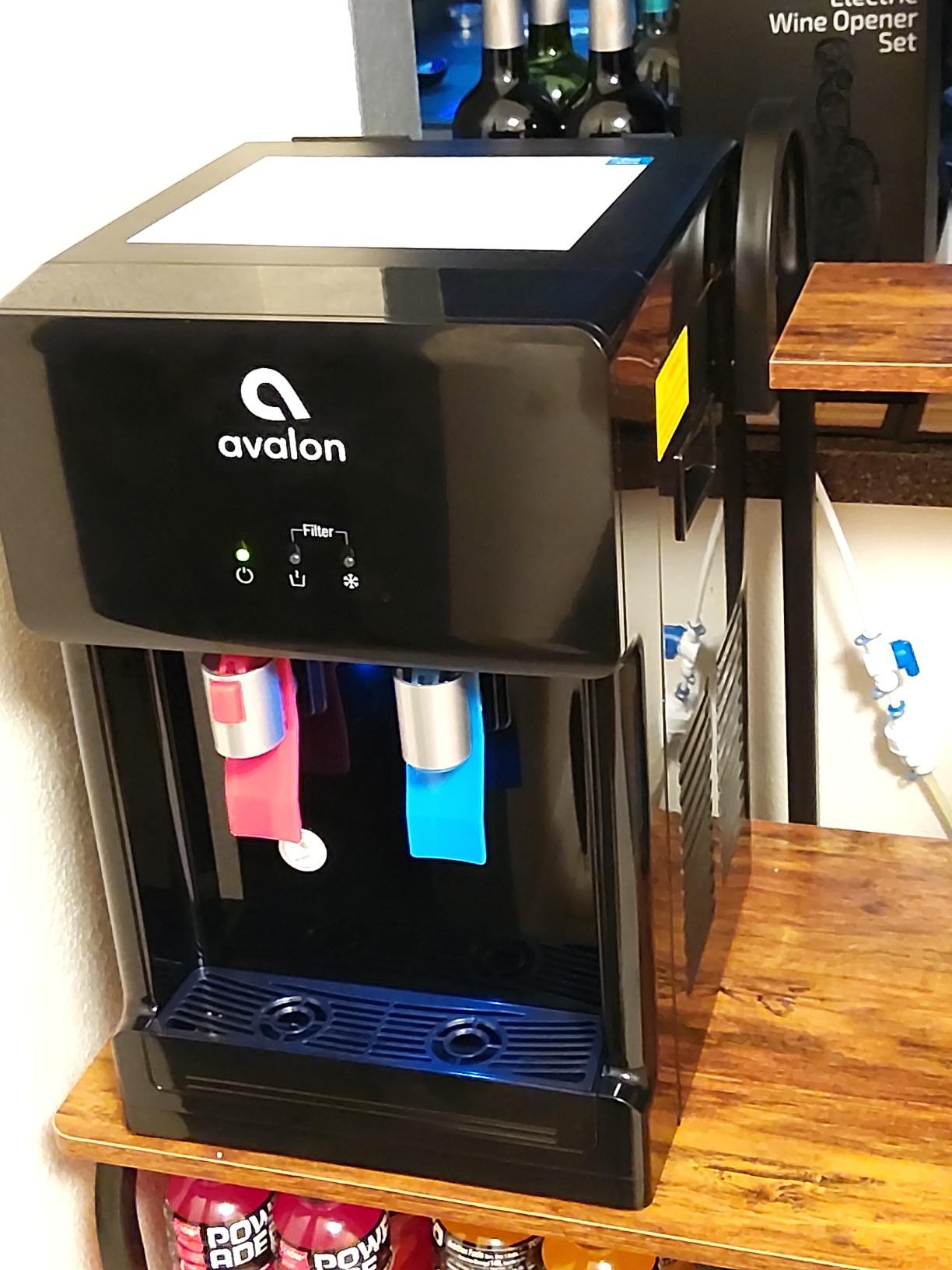 Avalon B8BLK Countertop Touchless Bottleless Water Cooler-2 Stage Water Filters and Installation Kit Included, NSF Certified, UL Approved, Black customer photo 2