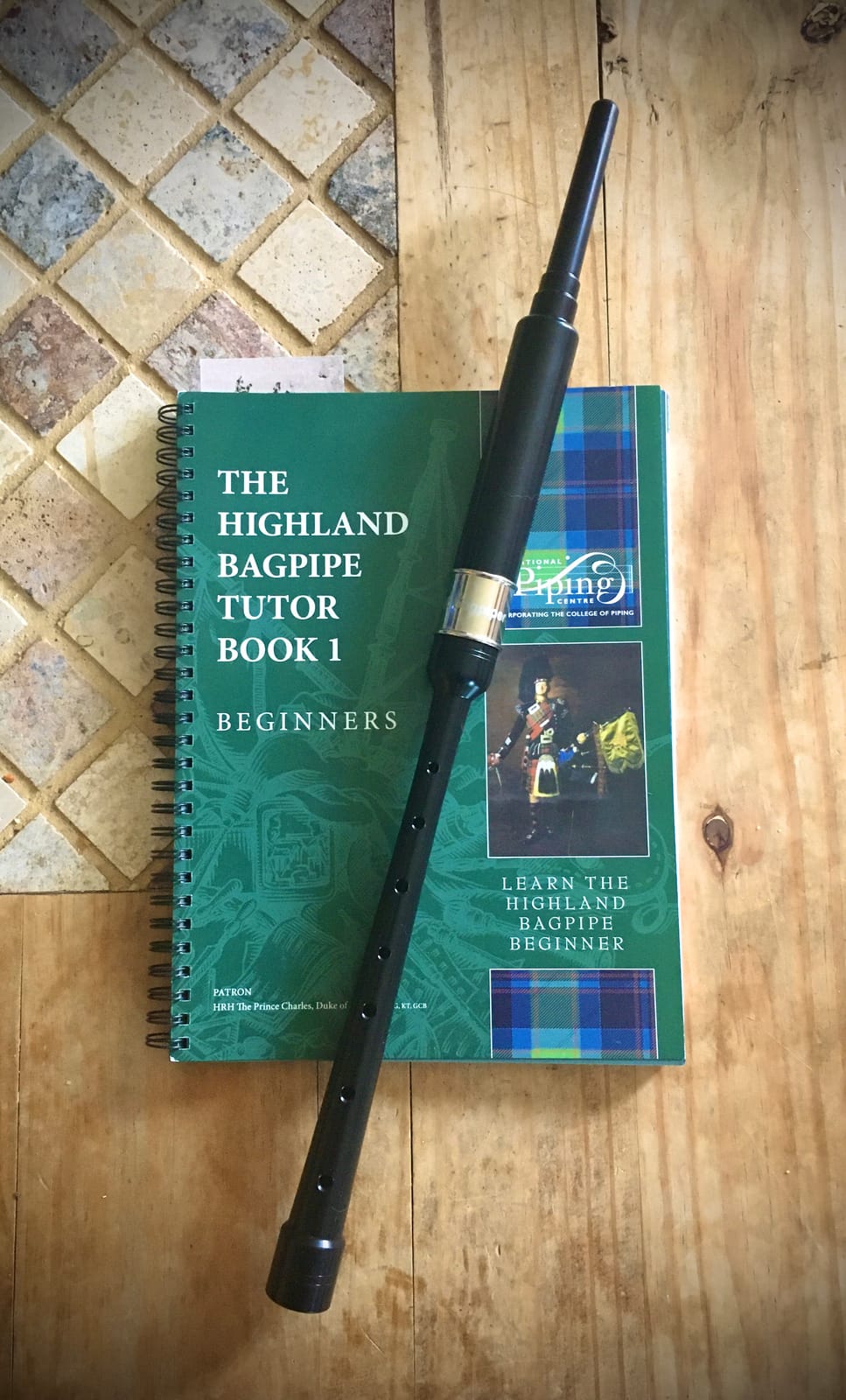 Bagpipe Practice Chanter Bagpipes Tutor Book 2 Reeds customer photo 2
