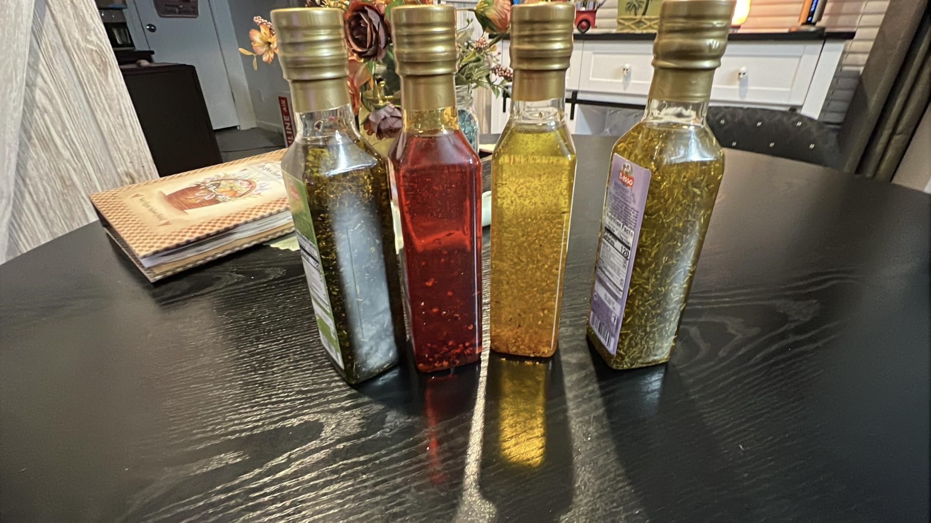 BASSO 1904 Infused Extra Virgin Olive Oil Gift Box Set, 8.5 Fl Oz (250 ml) | Flavored Olive Oil Variety Pack | Product of Italy customer photo 1
