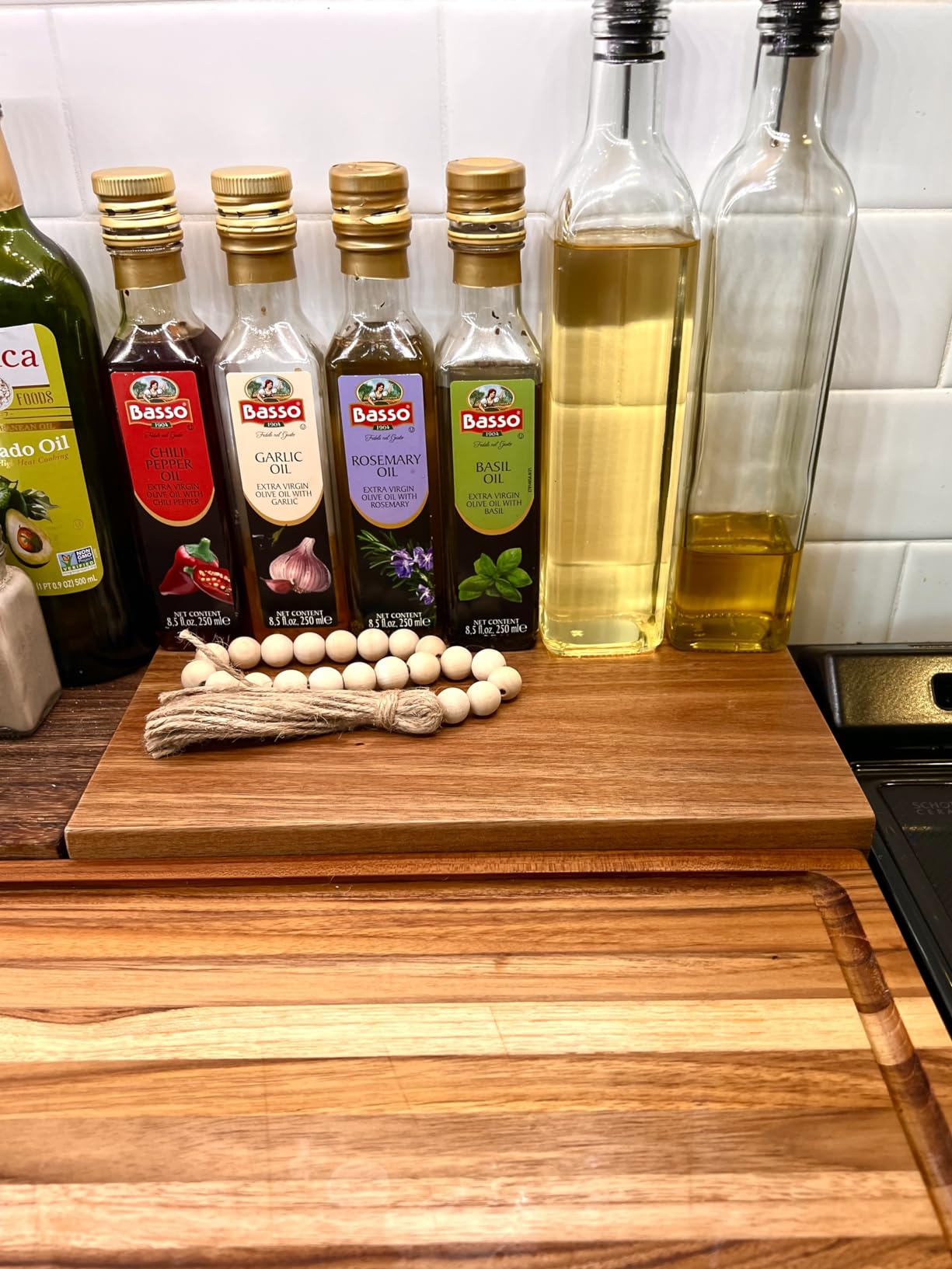 BASSO 1904 Infused Extra Virgin Olive Oil Gift Box Set, 8.5 Fl Oz (250 ml) | Flavored Olive Oil Variety Pack | Product of Italy customer photo 2
