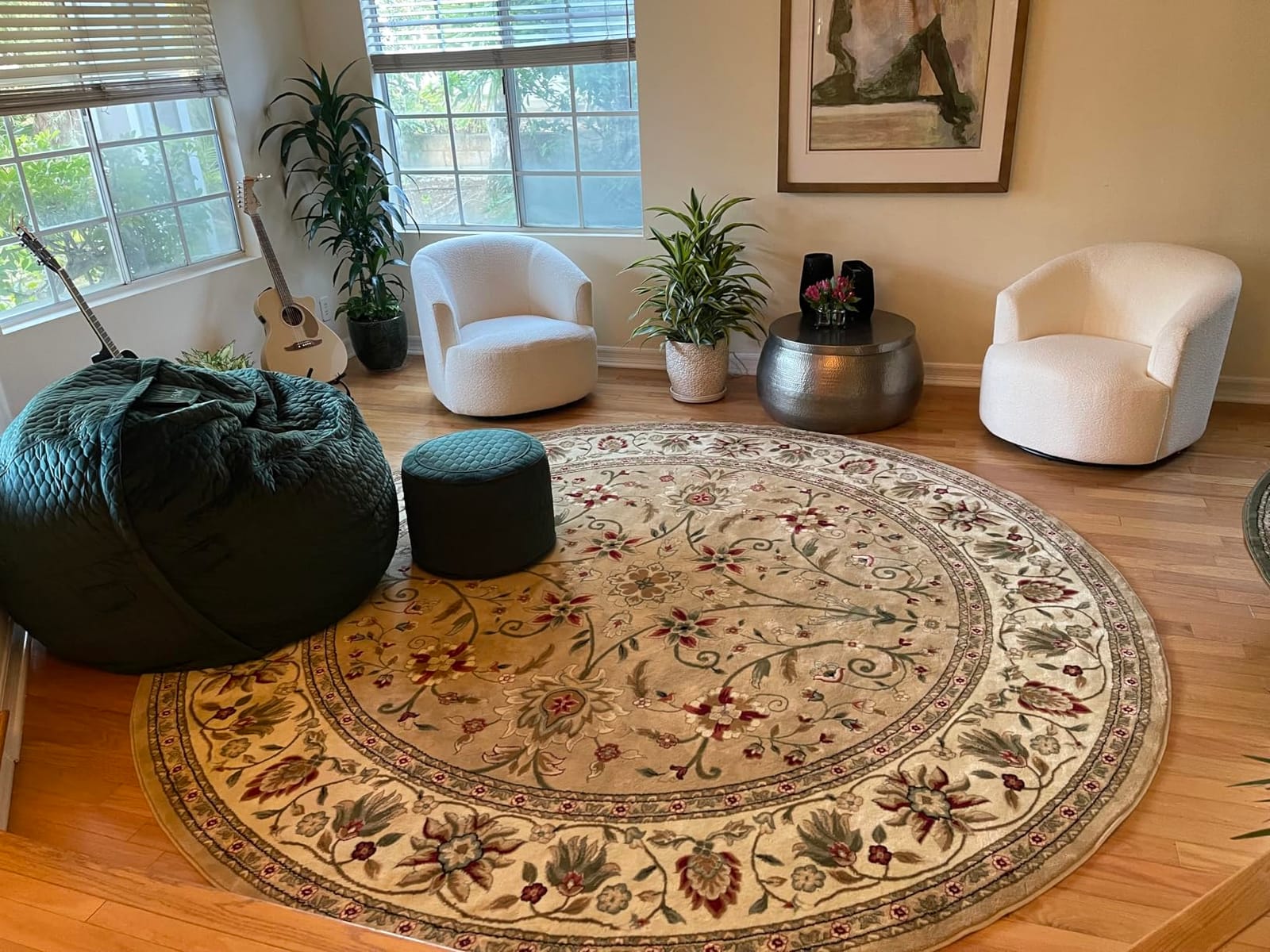 SAFAVIEH Lyndhurst Area Rug 8x10 Large, Beige & Ivory LNH212D customer photo 1
