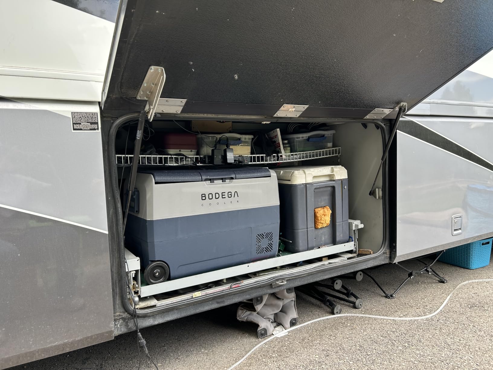 BODEGACOOLER 12 Volt Portable Refrigerator, 53 Quart Car Fridge Dual Zone -4℉-68℉, 50L Car Freezer APP Control, Electric Compressor Cooler 12/24V DC and 100-240V AC for RV, Camping, Travel, Truck, Vehicles customer photo 2