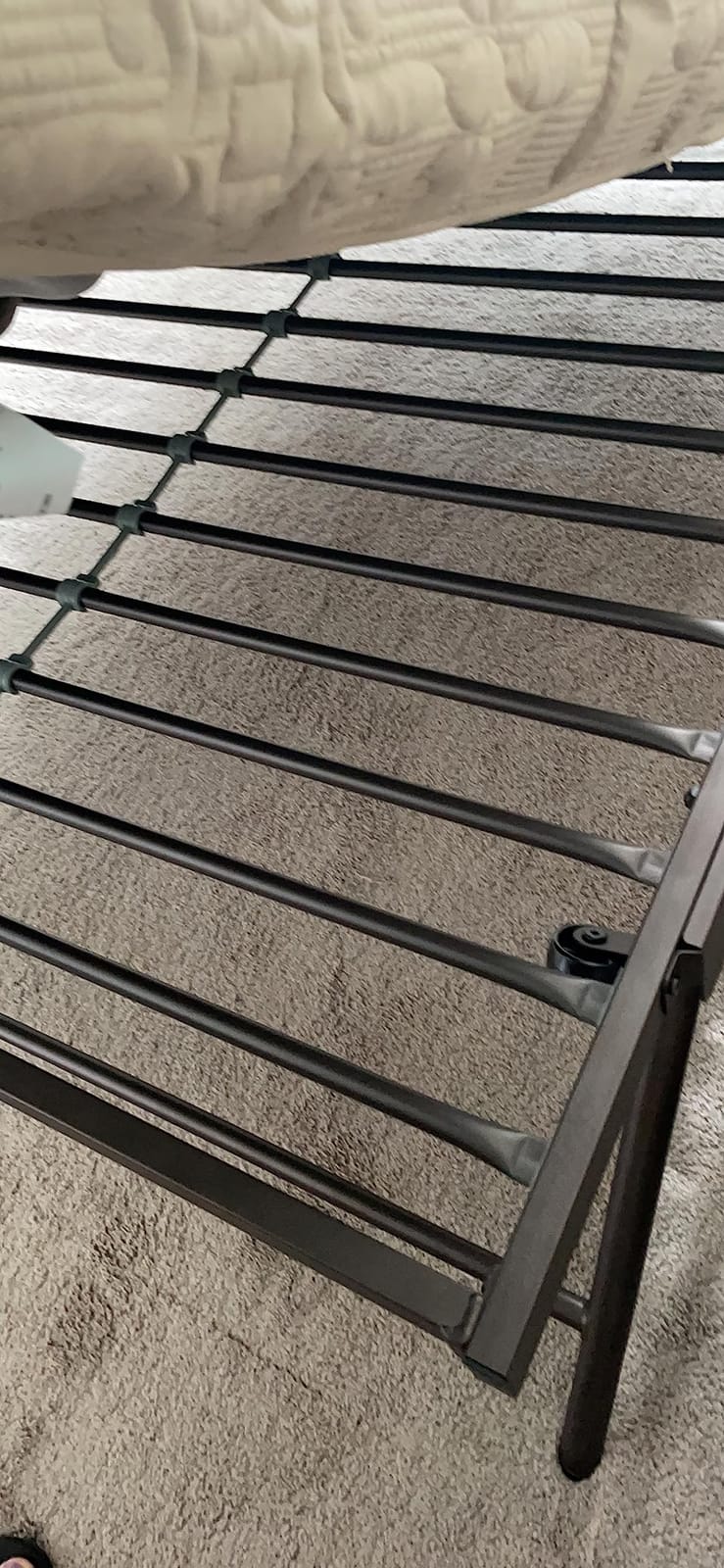Lexicon Metal Daybed with Trundle Mattress Foundation with Steel Slat Support, Easy Assembly, Twin Size, Multi-Functional Furniture, Dark Bronze customer photo 1