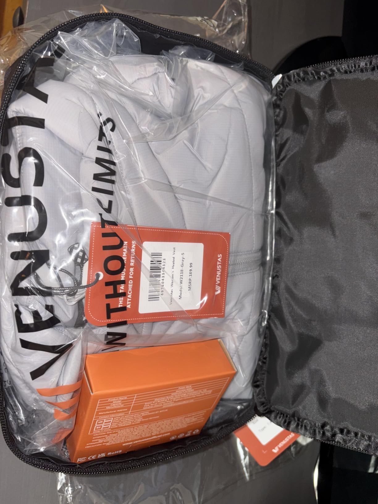 Venustas Women's Heated Vest with Battery, Lightweight Quilted Vest customer photo 1