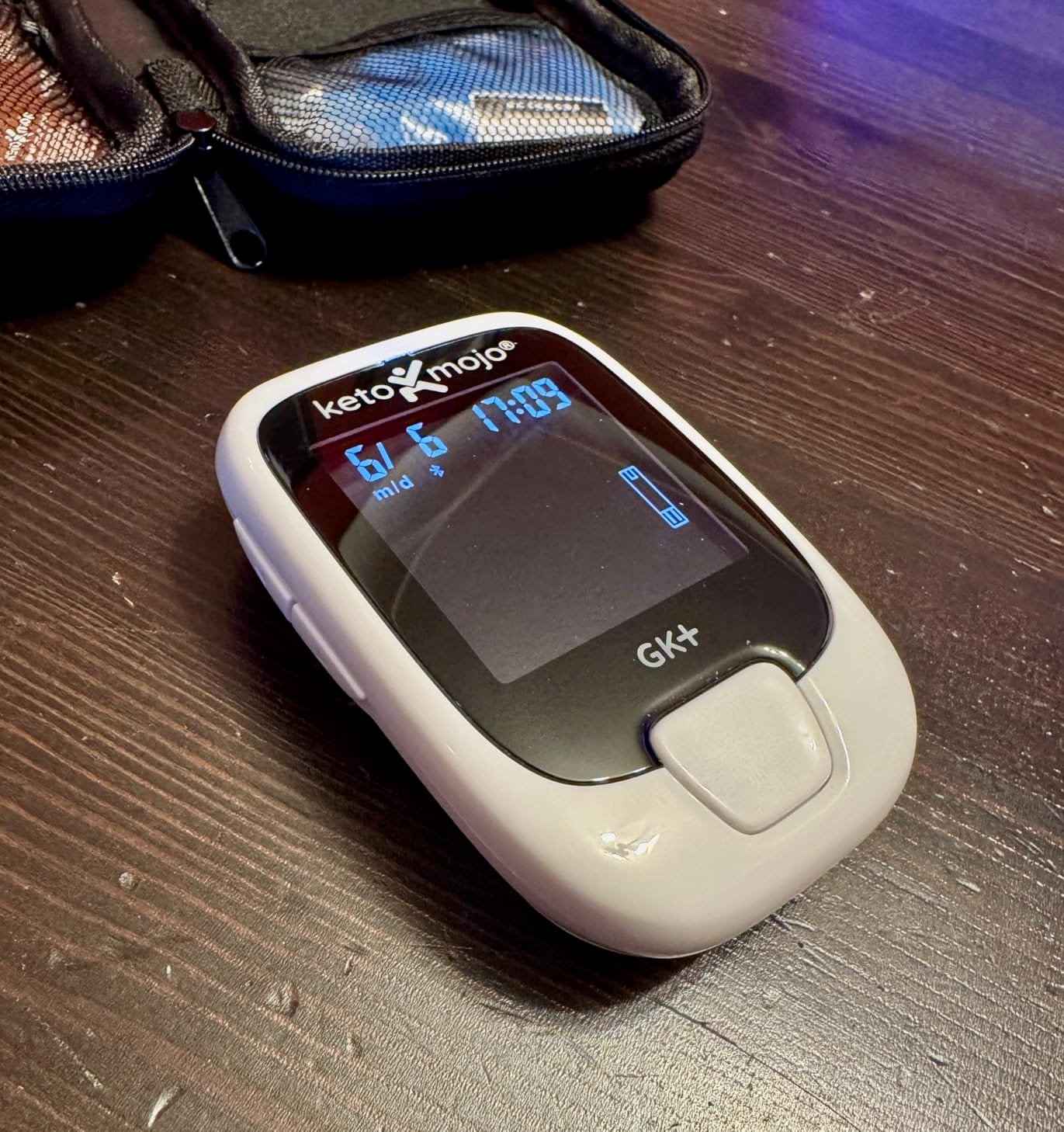 KETO-MOJO GK+ Glucose & Ketone Meter, Keto Diabetes Fasting customer photo 1