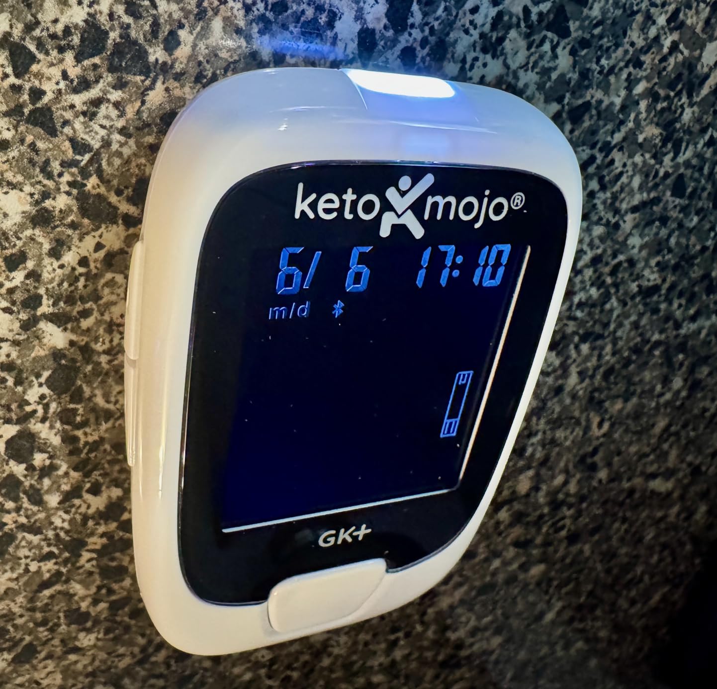KETO-MOJO GK+ Glucose & Ketone Meter, Keto Diabetes Fasting customer photo 2