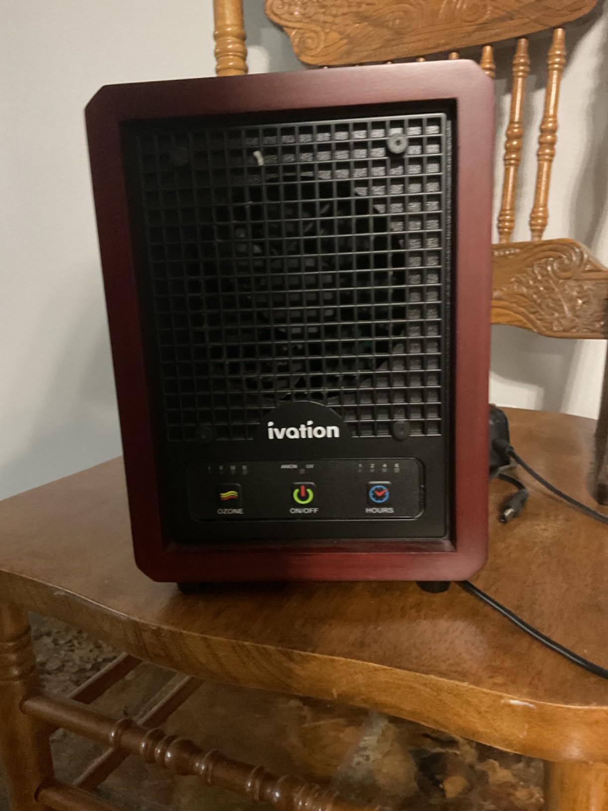 Ivation 5-in-1 Air Purifier, Ozone Generator, UV & Carbon Filter, Timer customer photo 1