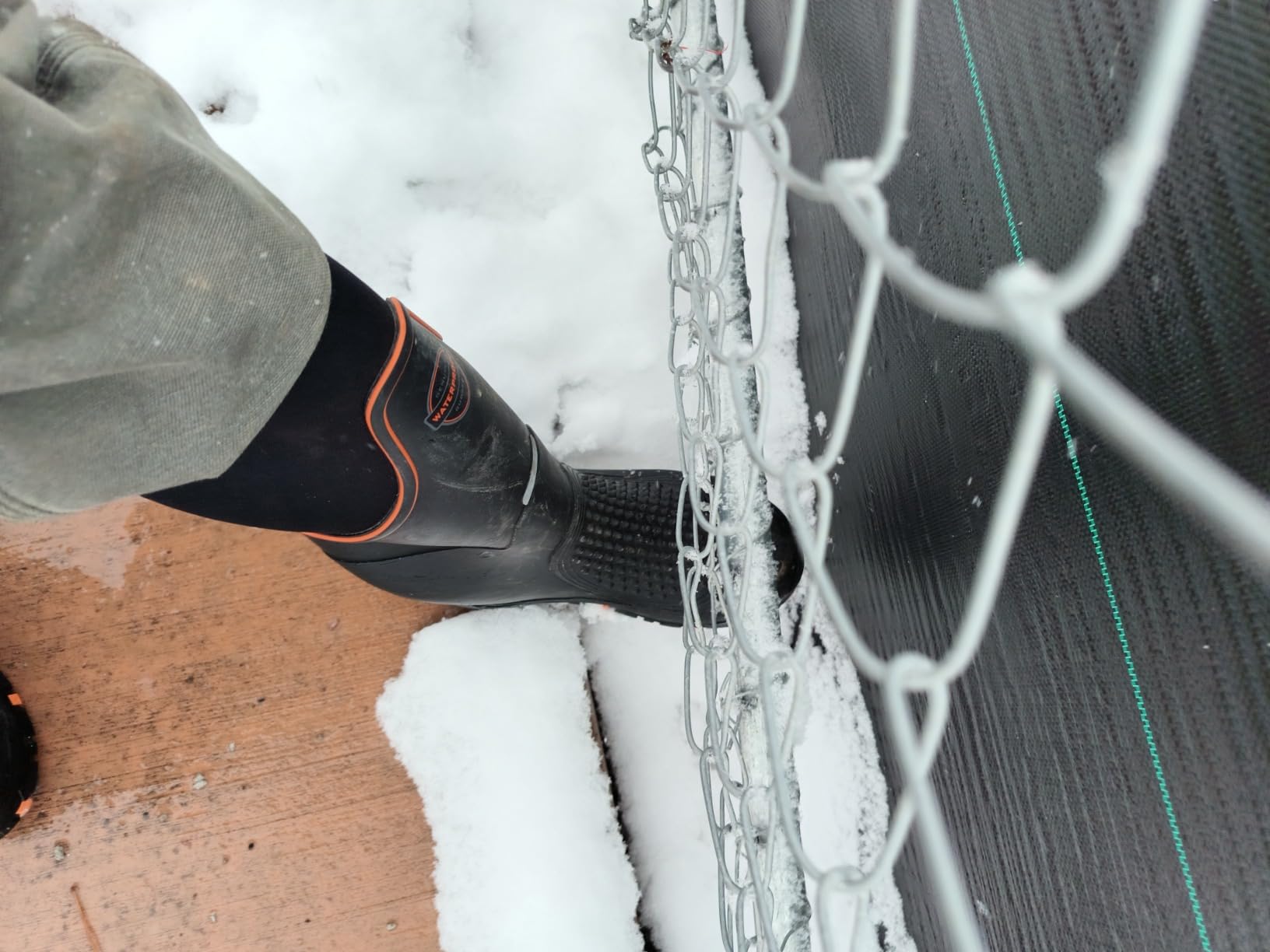 Dryshod Men's Megatar Met Guard Steel Toe Work Boot | Rubber | Waterproof | Insulated | MEG-UH-BK customer photo 2