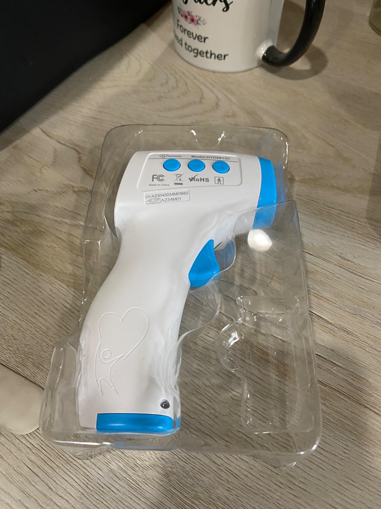Digital Thermometer for Adults and Kids, No Touch Forehead Thermometer customer photo 2