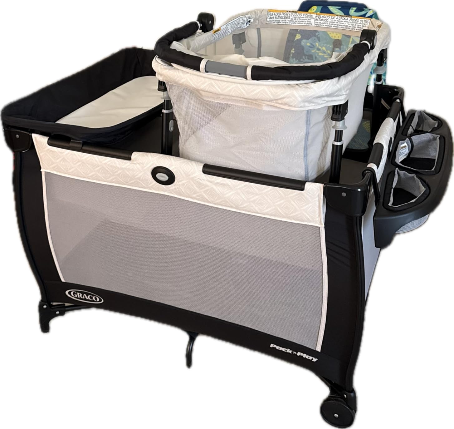 Graco Pack 'n Play Day2Dream Travel Bassinet Playard Features Portable Bassinet Diaper Changer and More (Lo, Lo) customer photo 1