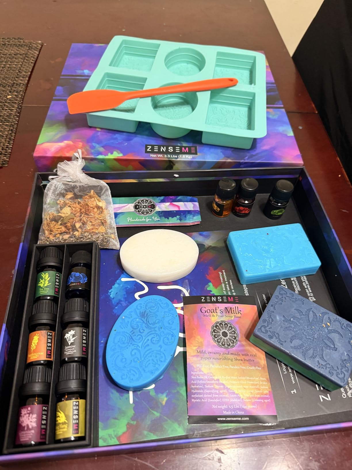 Soap Making Kit for Adults, Make Your Own Soap with Melt & Pour - DIY customer photo 2