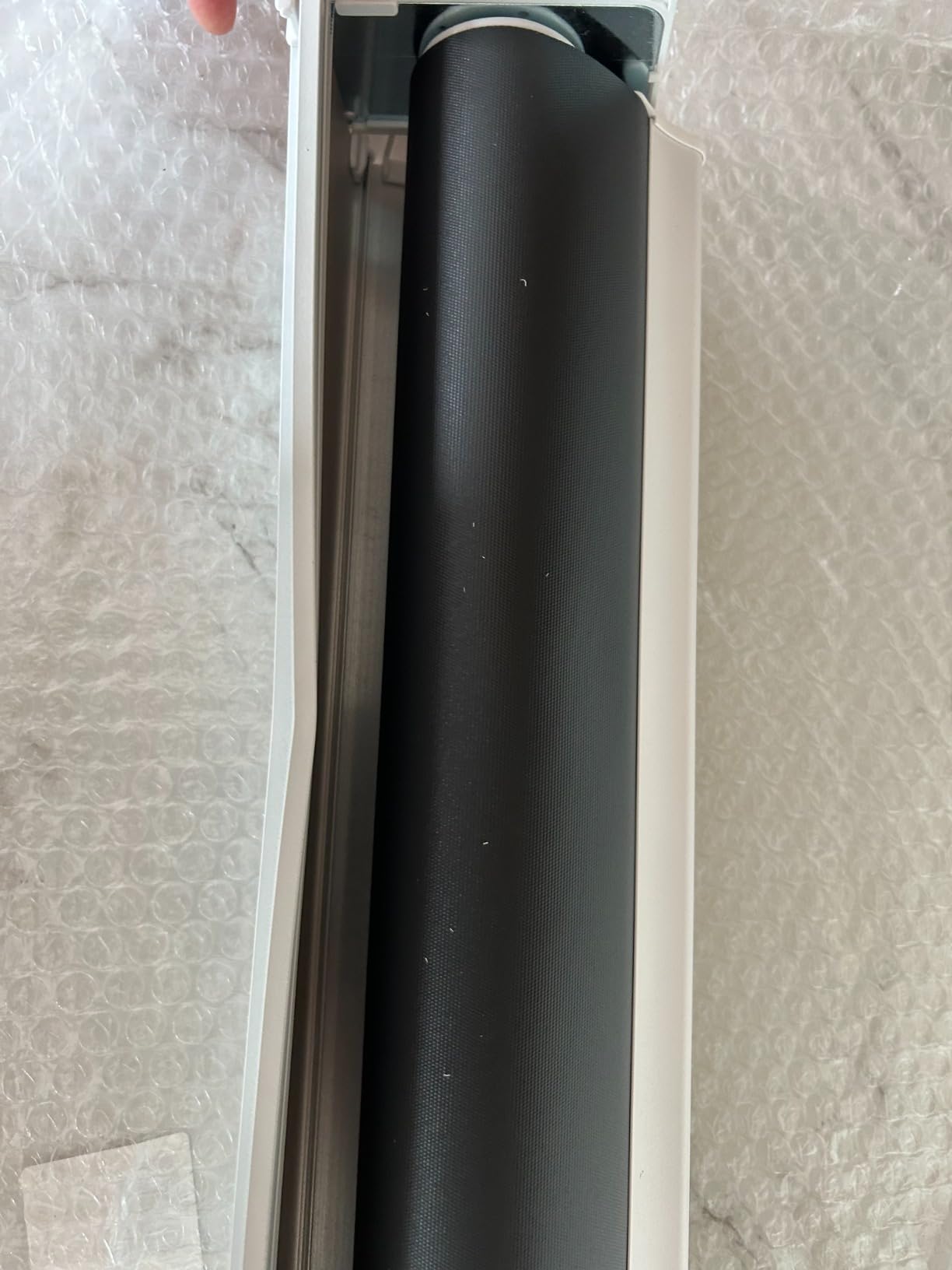 ZSHINE Motorized Blackout Roller Shades Remote Control Rechargeable(82010G) customer photo 2