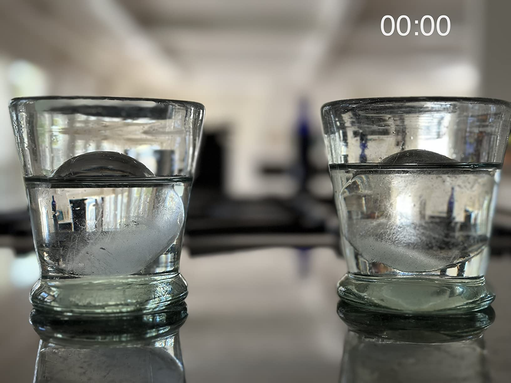 TINANA Crystal Clear Ice Ball Maker, 4 Cavity Large Clear Ice Balls Form, 2.5