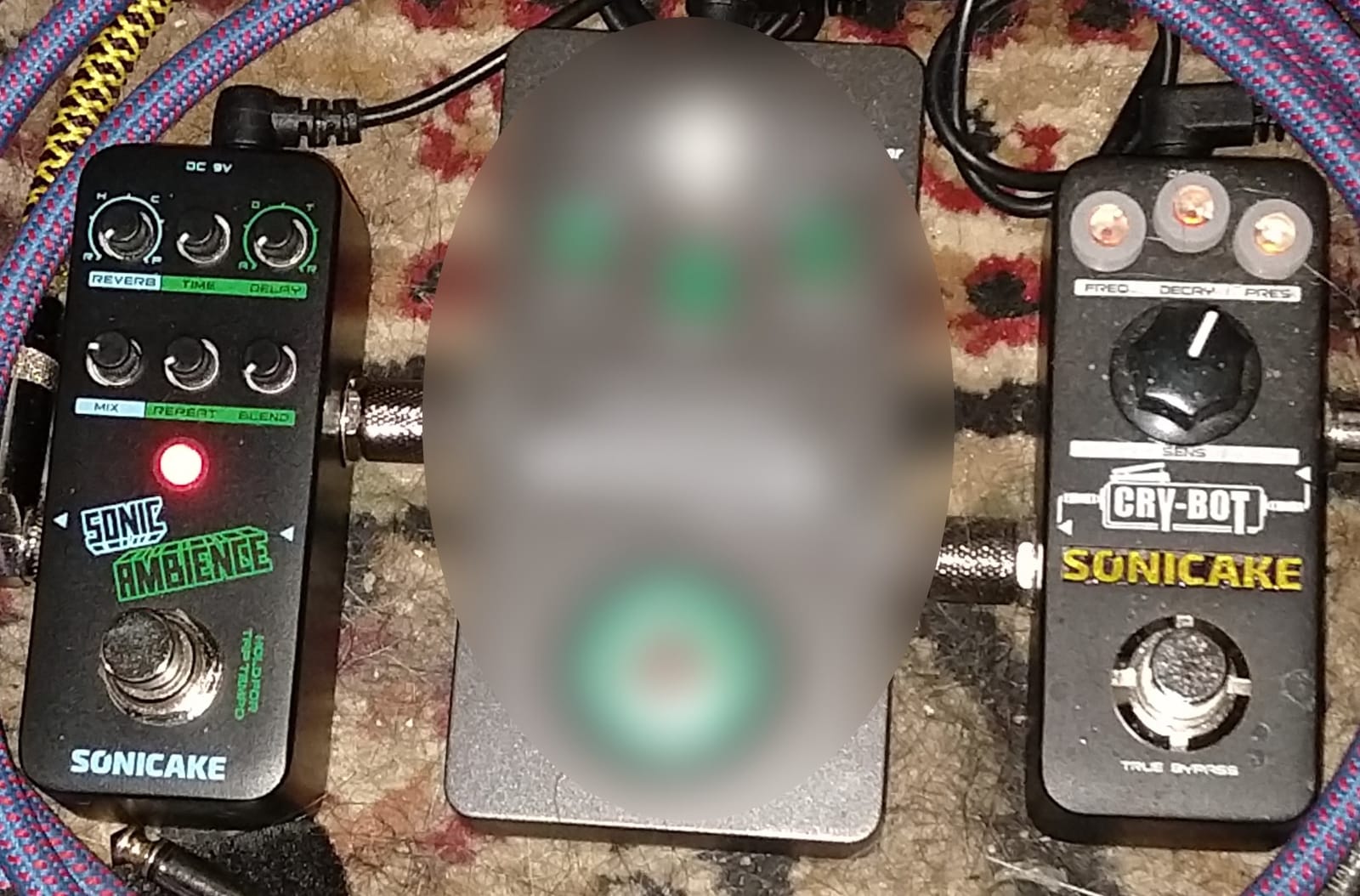 SONICAKE Delay Reverb Pedal Sonic Ambience Multi Mode Tap Tempo Delay and Reverb Guitar Bass Effects Pedal customer photo 2
