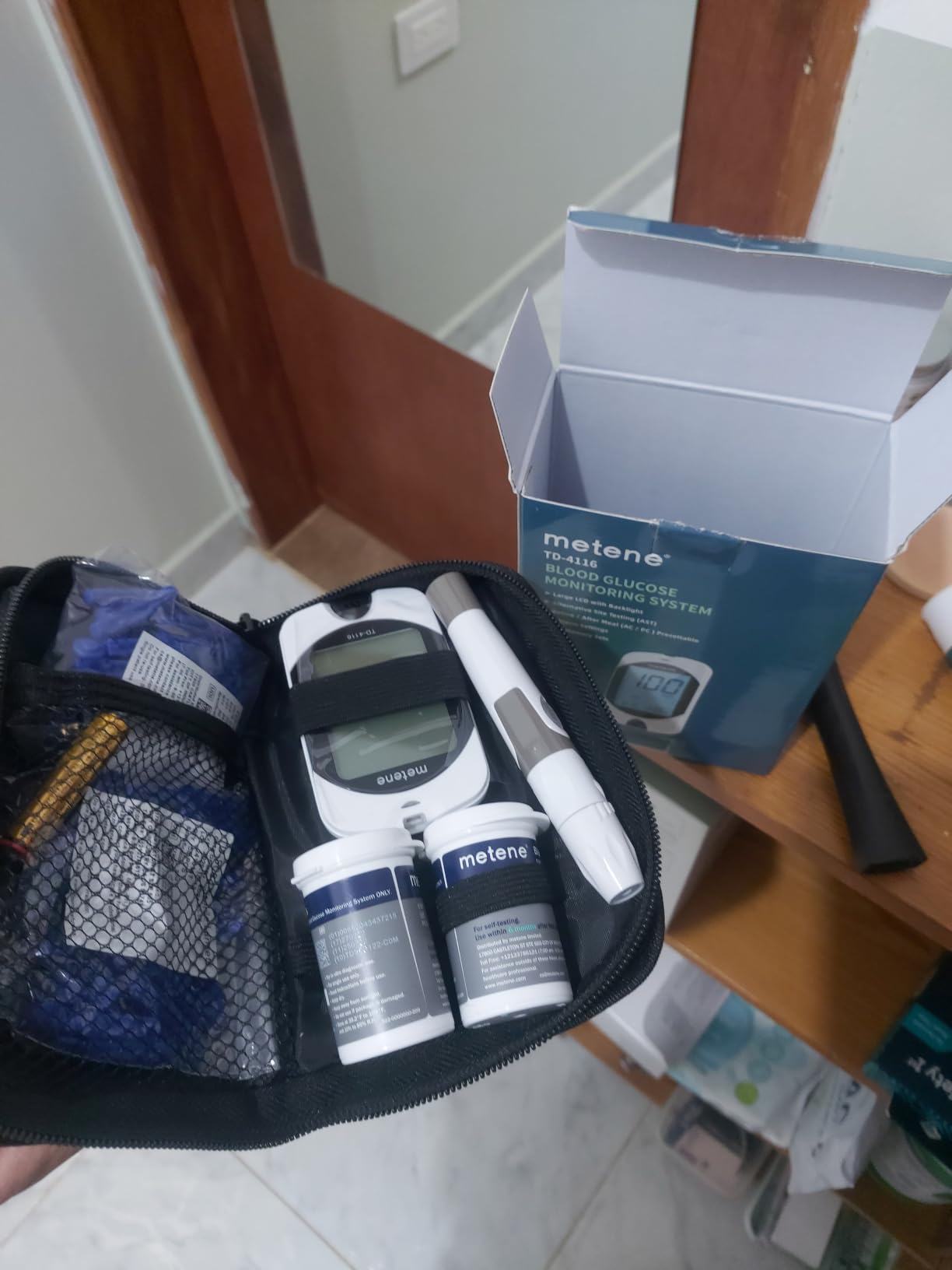Metene TD-4116 Blood Glucose Monitor Kits, Blood Sugar Testing Kit, HSA/FSA customer photo 1