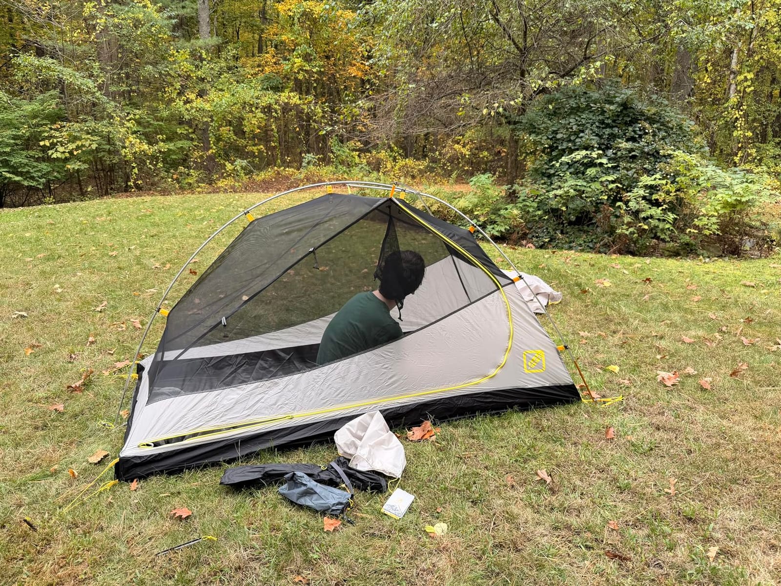 Featherstone Backpacking Tents for Camping & Hiking 1-2 Person | Lightweight, Waterproof, 3-Season, Compact, Dual-Layer - Includes Footprint, Stakes, Repair Splint, & Mesh Gear Loft customer photo 2