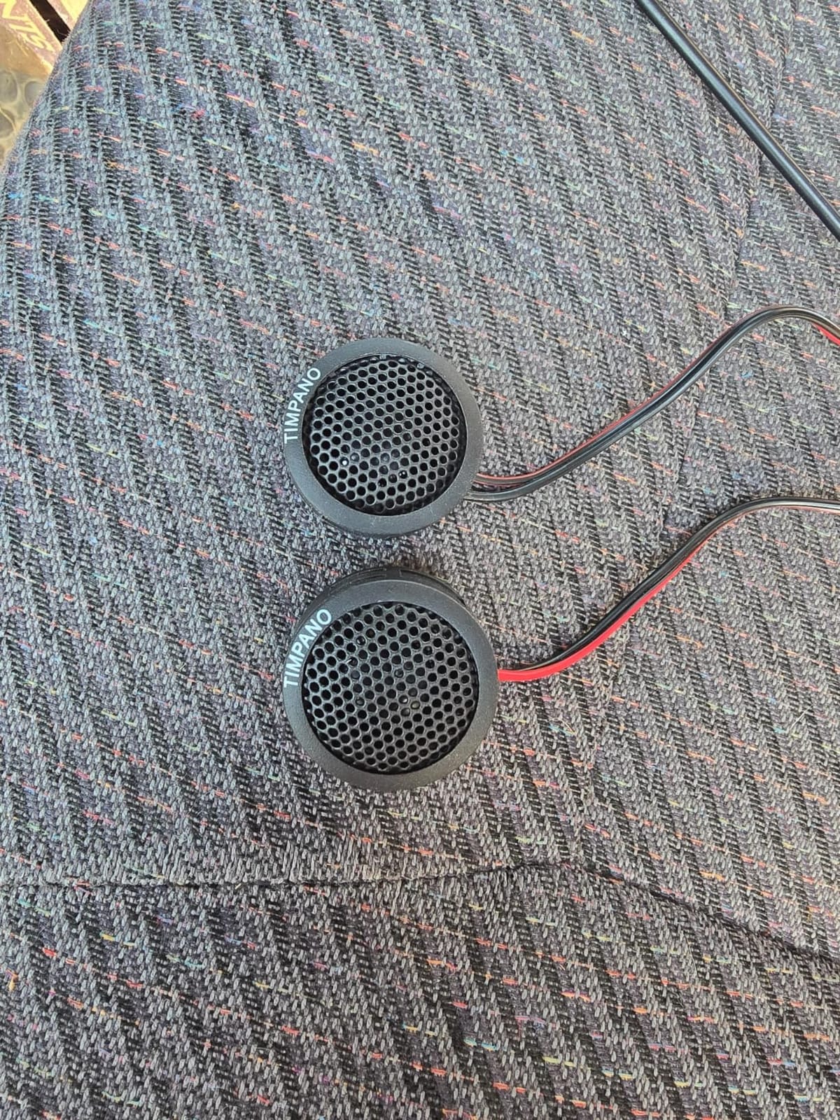 Timpano TPT-ST1 Dome Tweeter, 1 Inch Tweeter Set for Car Audio, Angle or Surface Mount Tweeters, 4 Ohm Soft Dome 180 Watts for Pro Car Audio (Pair) customer photo 2