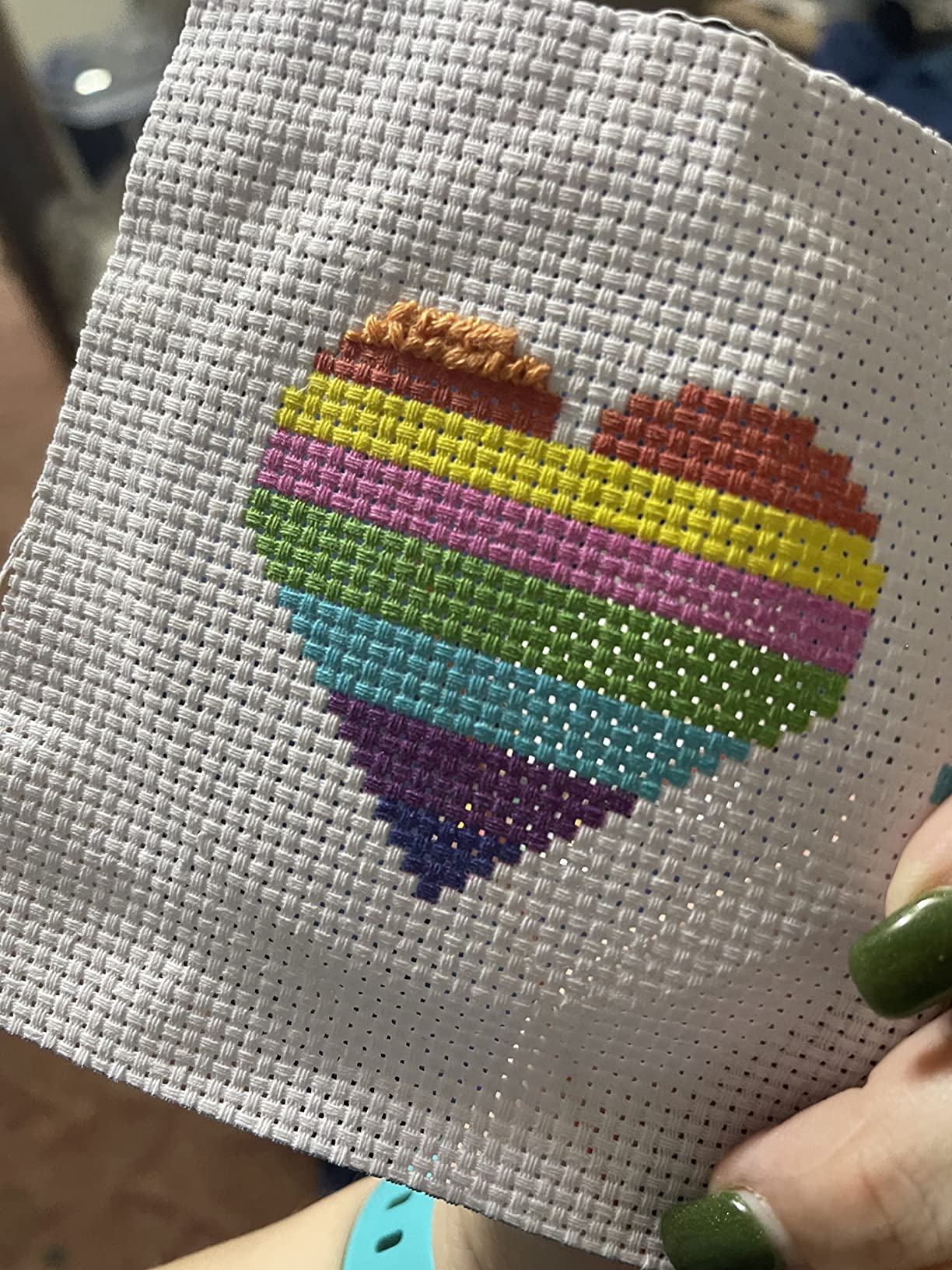 Pllieay Cross Stitch Beginner Kit for Kids 7-13 for Crafts, Christmas Gift customer photo 2