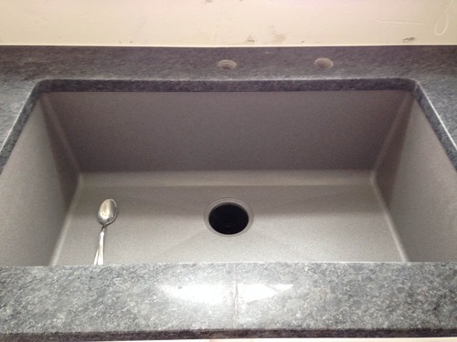 BLANCO Precis Super Single Kitchen Sink, Coal Black customer photo 1