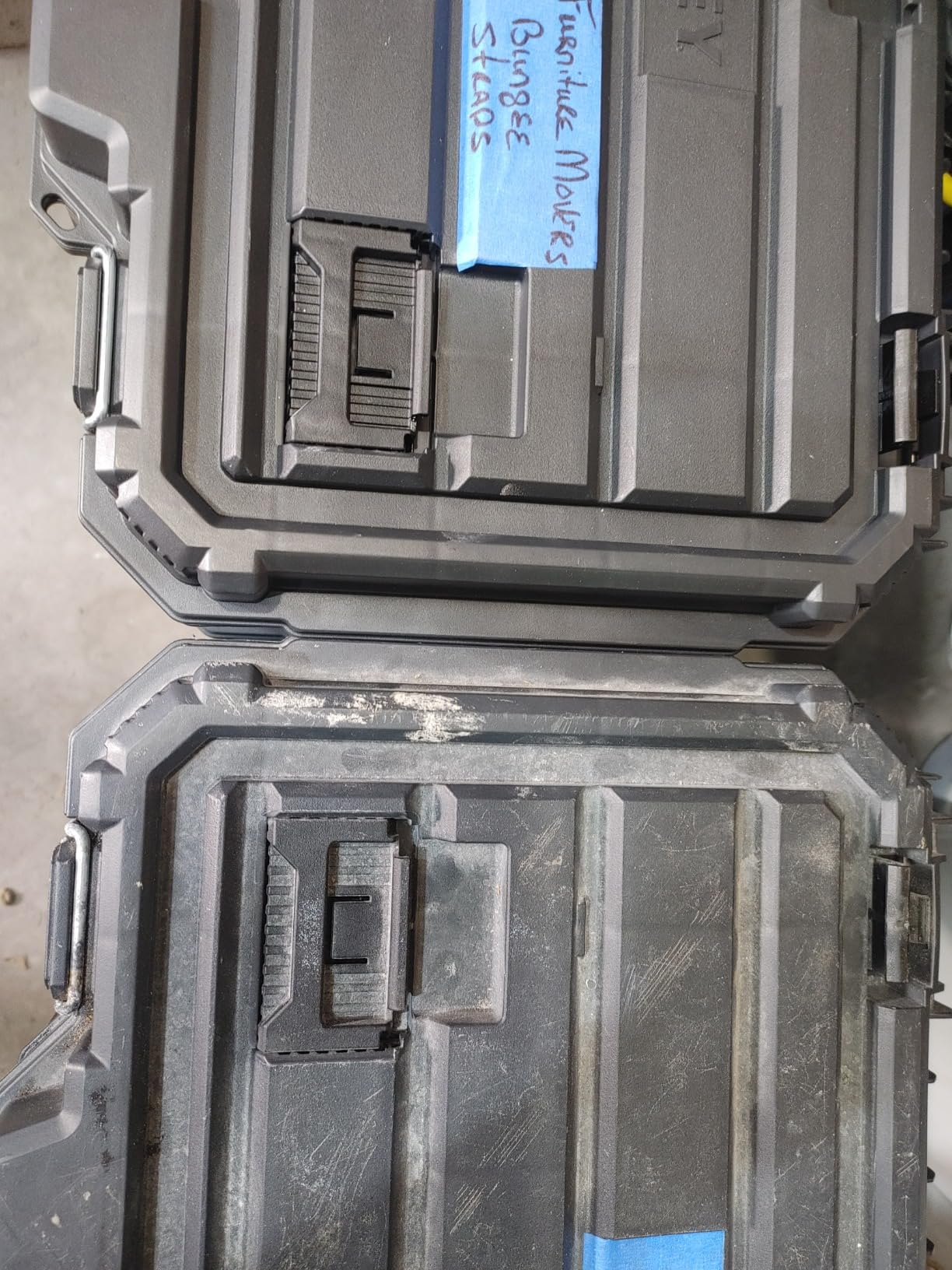 beyond by BLACK+DECKER BDST60500APB Stackable Storage System - 3 Piece Set (Small, Deep Toolbox, and Rolling Tote) customer photo 2